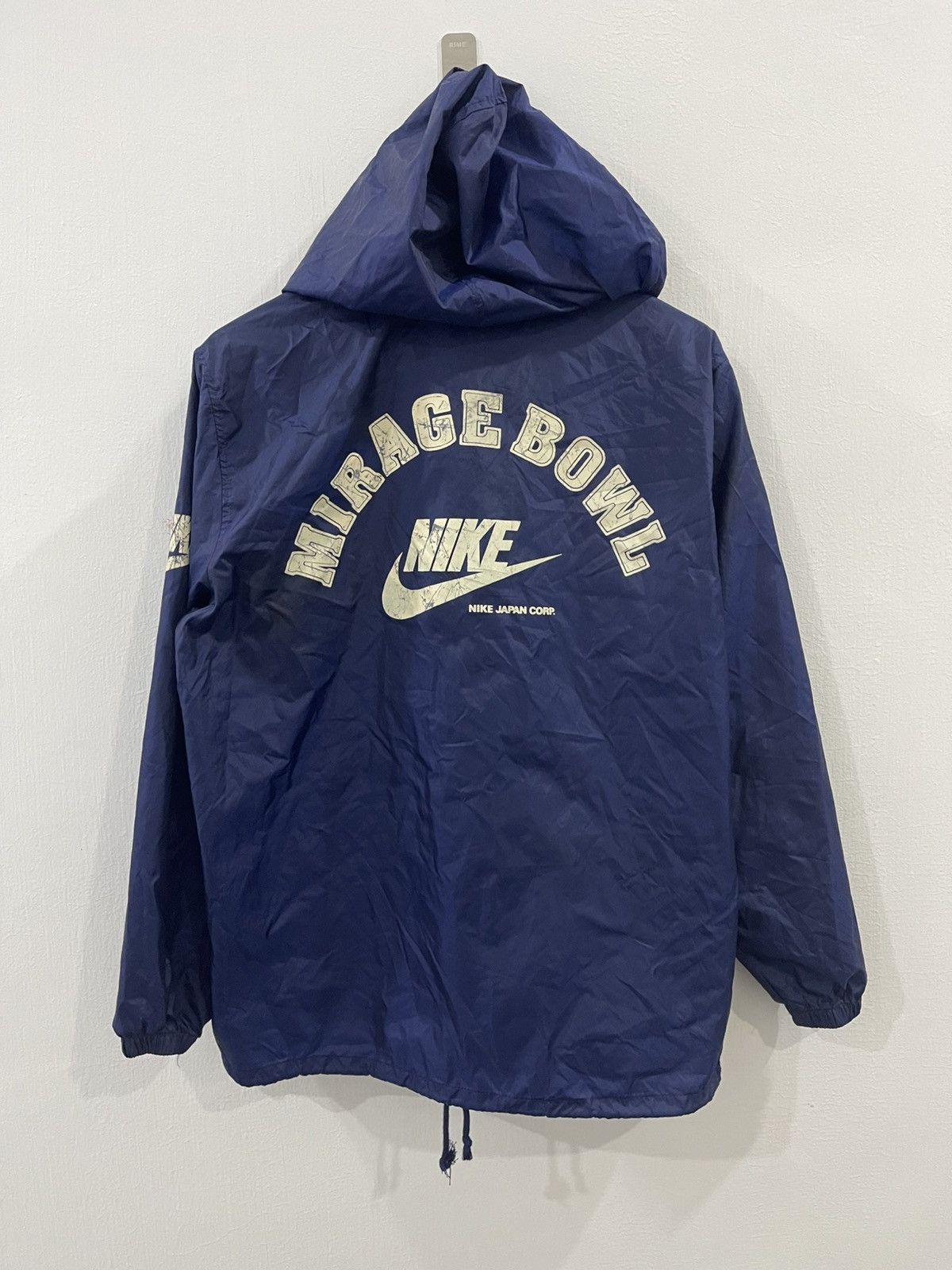 Nike × Vintage Vintage Nike 80s Japan Windbreaker Size US L / EU 52-54 / 3 - 2 Thumbnail