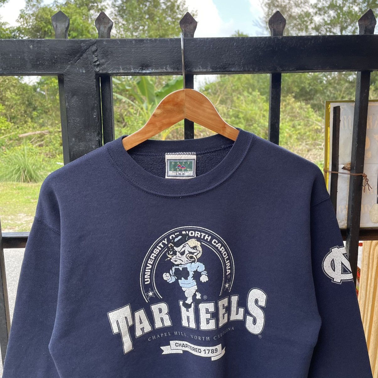 Vintage 🔥Vintage 90s University North Carolina Big Image Sweatshirts Size US XS / EU 42 / 0 - 4 Thumbnail