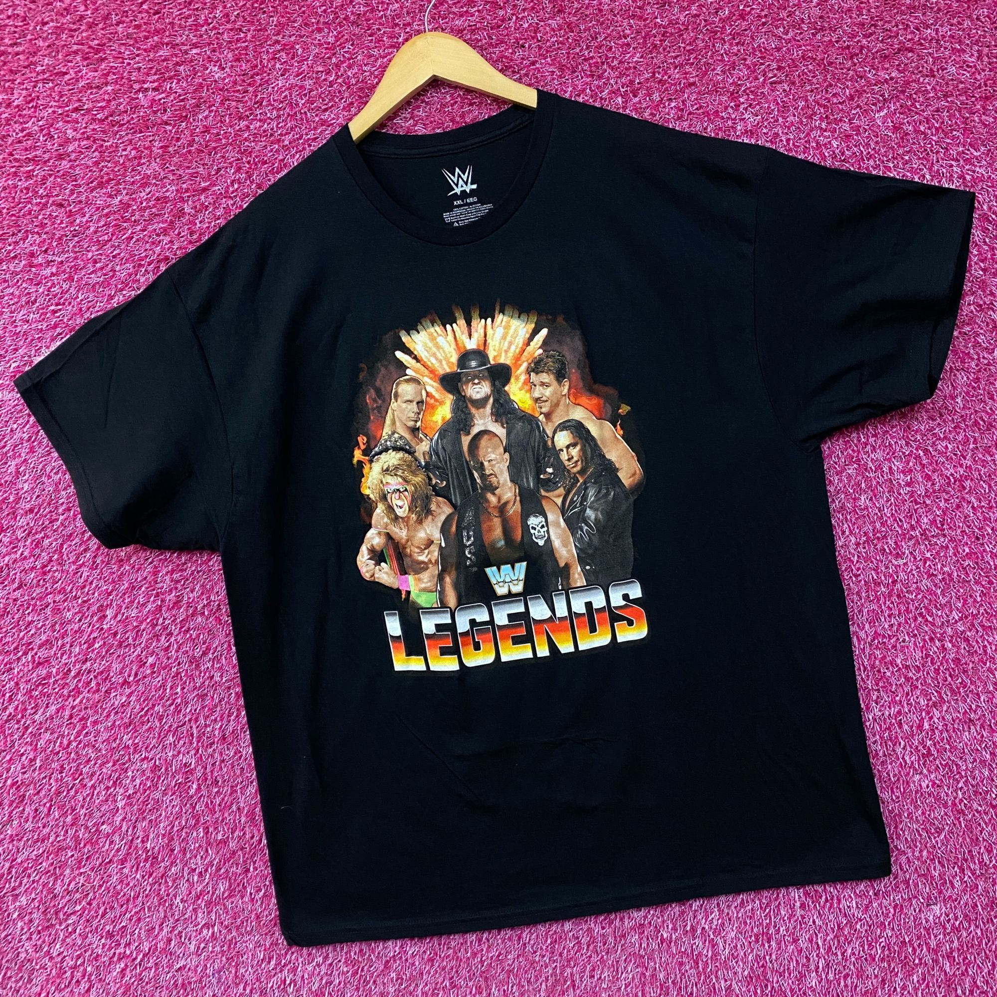 WWE WWE Legends Wrestling Champions Poster T-Shirt 2XL Size US XXL / EU 58 / 5 - 3 Thumbnail