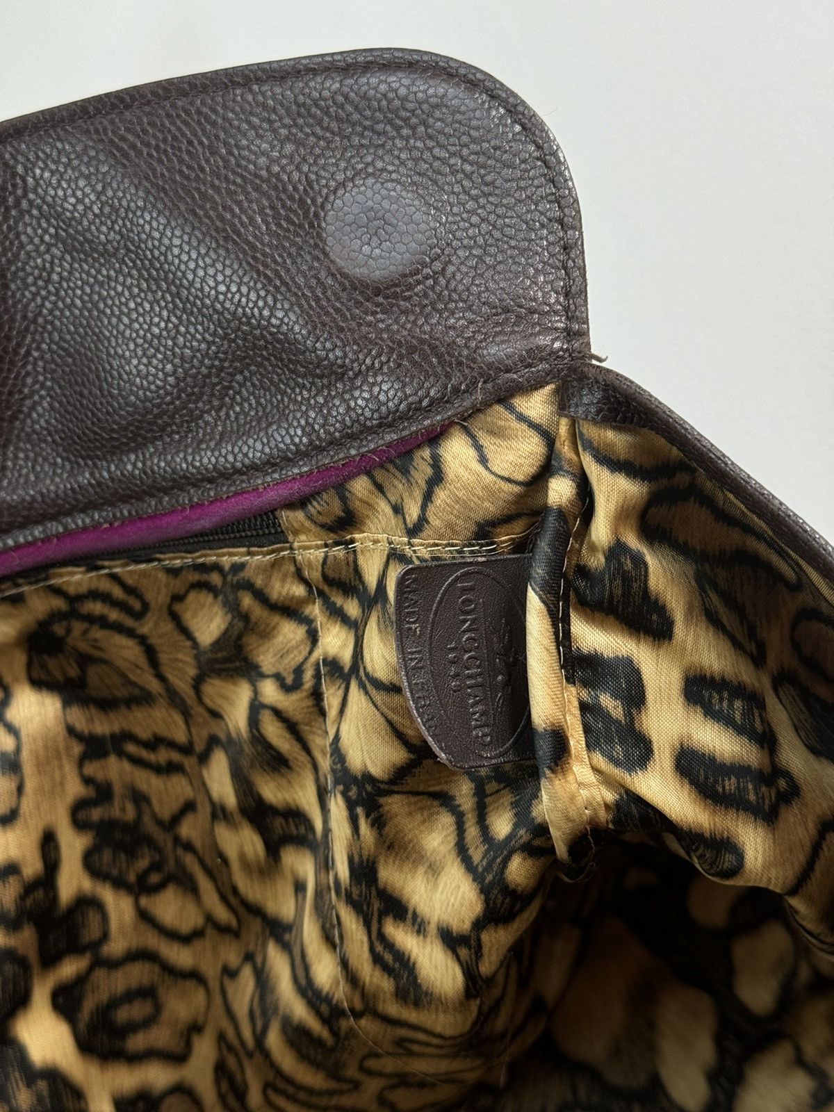 Longchamp Leather shoulder bag Longchamp Paris original luxury item Size ONE SIZE - 5 Thumbnail