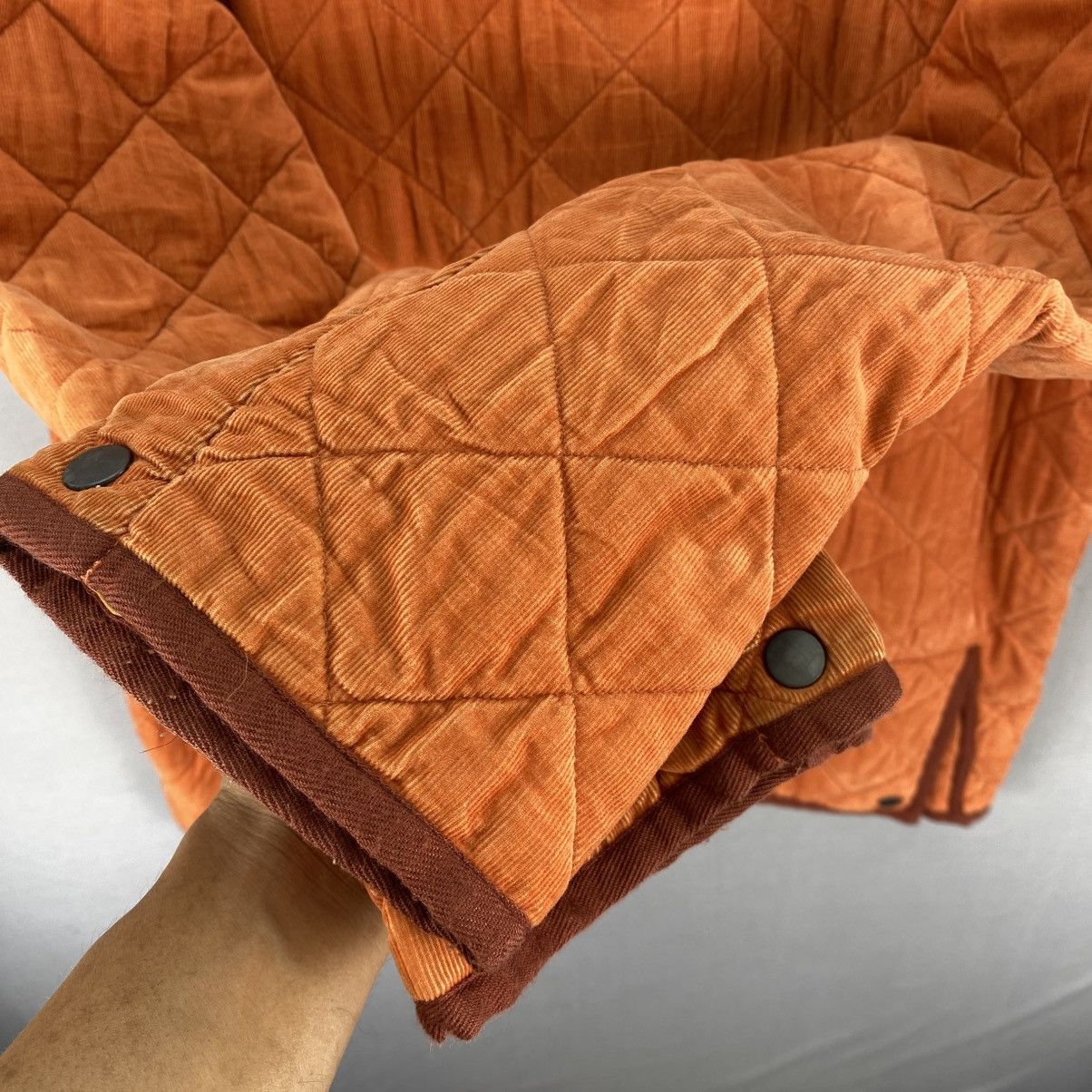 Japanese Brand Vintage Kansai Jeans Quilted Snap Button Jacket Size US XXL / EU 58 / 5 - 10 Thumbnail