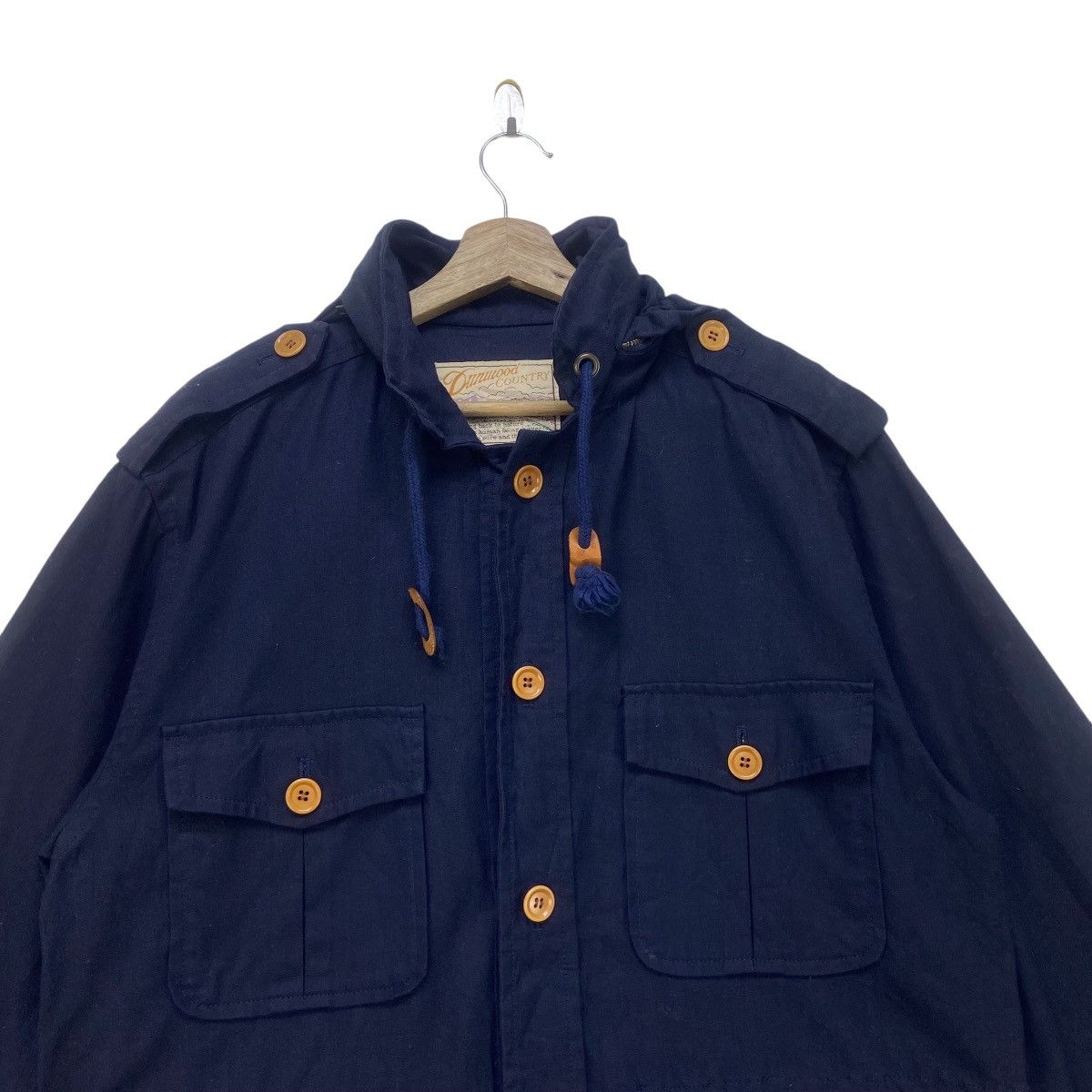 Vintage Dunwood Country Tessuti Italiana Tactical Field Jacket Size US M / EU 48-50 / 2 - 8 Thumbnail