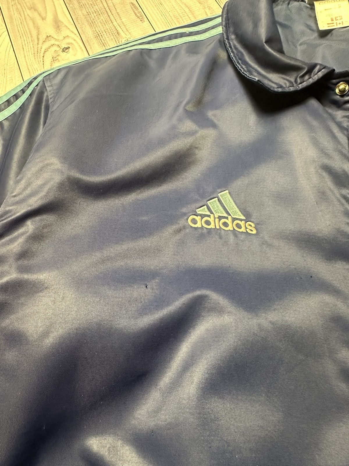 Adidas × Vintage Vintage adidas Olympic de Marseille jacket bomber size XL Size US XL / EU 56 / 4 - 9 Thumbnail