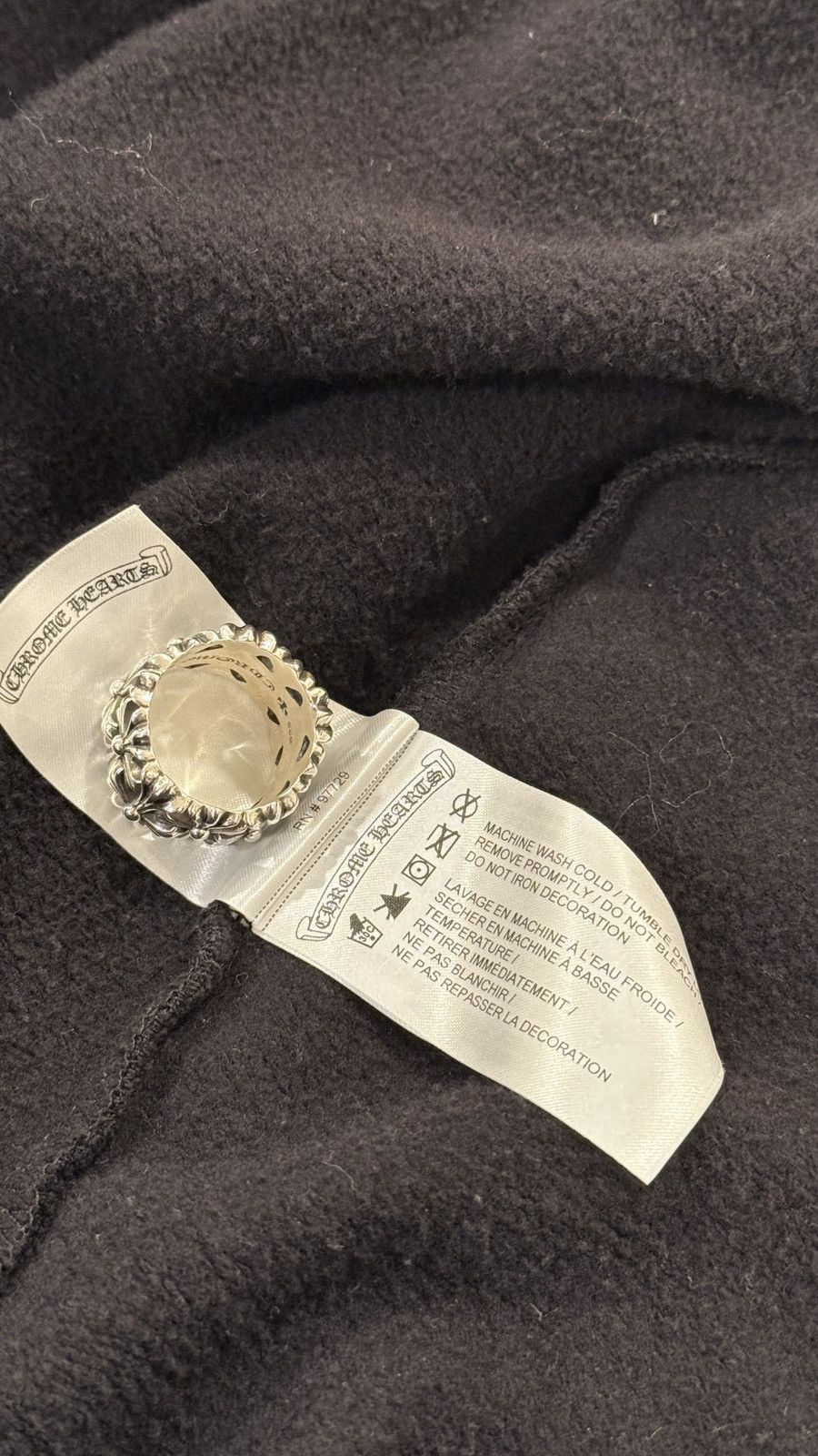 Chrome Hearts Rare Chrome Hearts Scroll Logo Zip Up Hoodie Fuck You Size US XXL / EU 58 / 5 - 8 Thumbnail