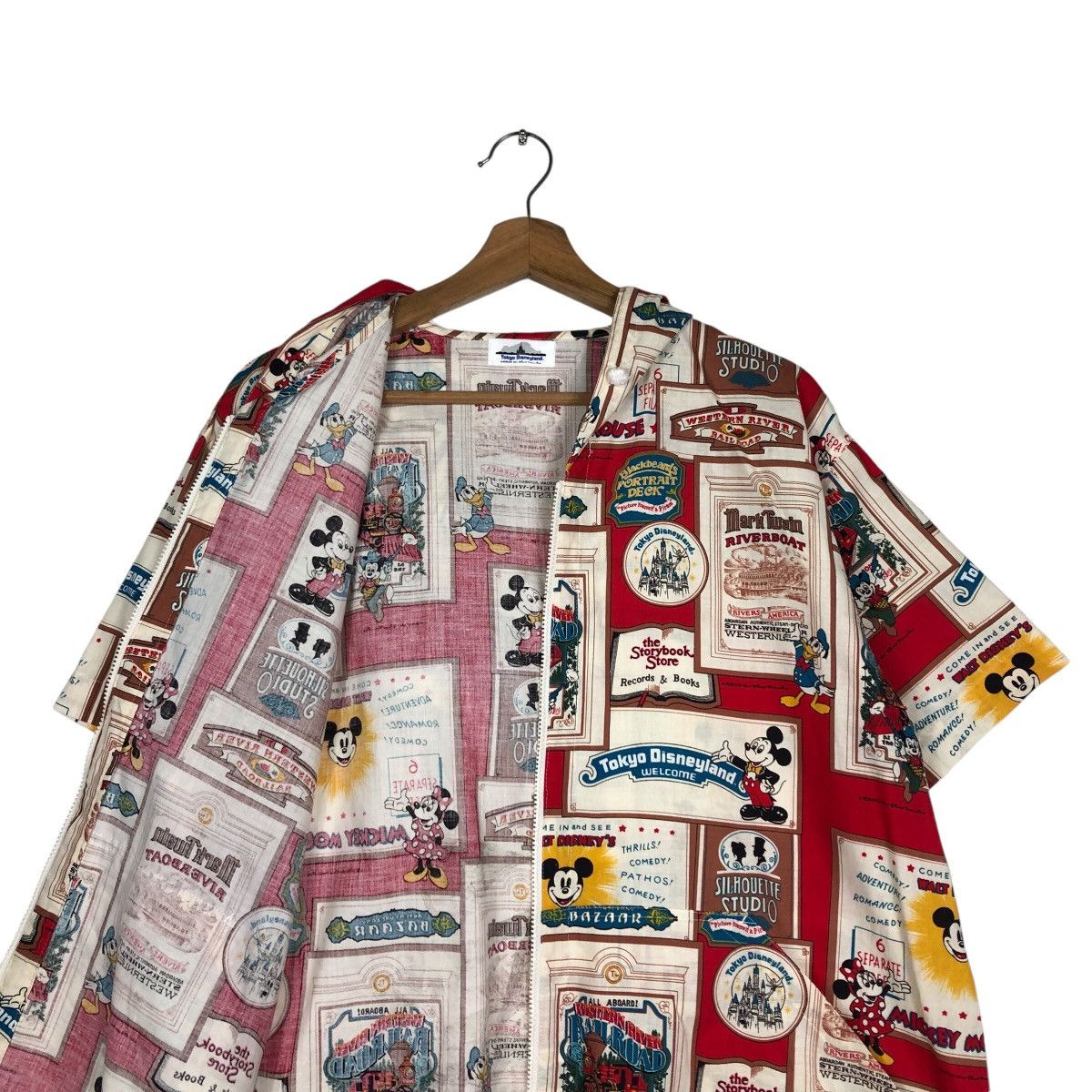 Cartoon Network 📌Short Sleeve Hoodie Jacket Tokyo Disneyland Overprint Size US M / EU 48-50 / 2 - 15 Thumbnail