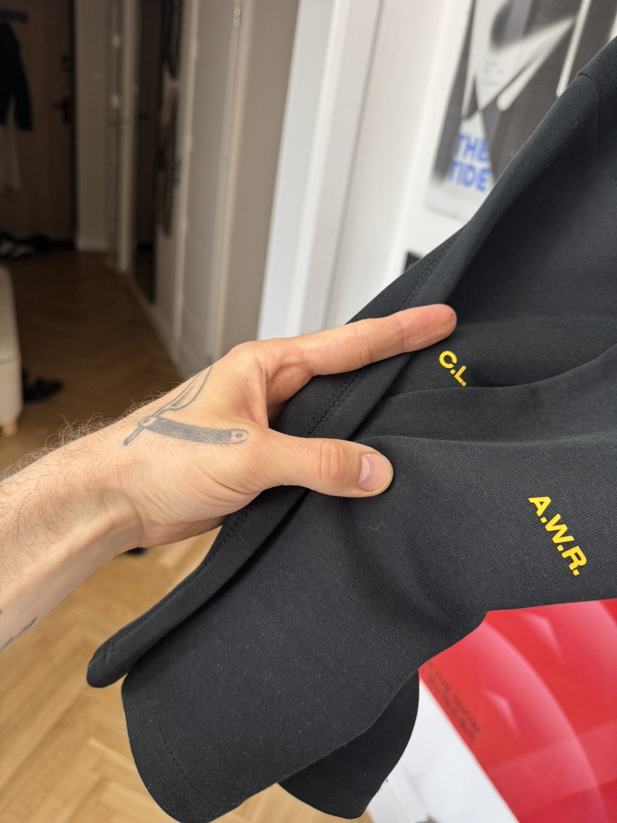 NOCTA × Nike Nike Nocta Sweatpants Black Yellow Drake Joggers Hype Rare Size US 29 - 6 Thumbnail