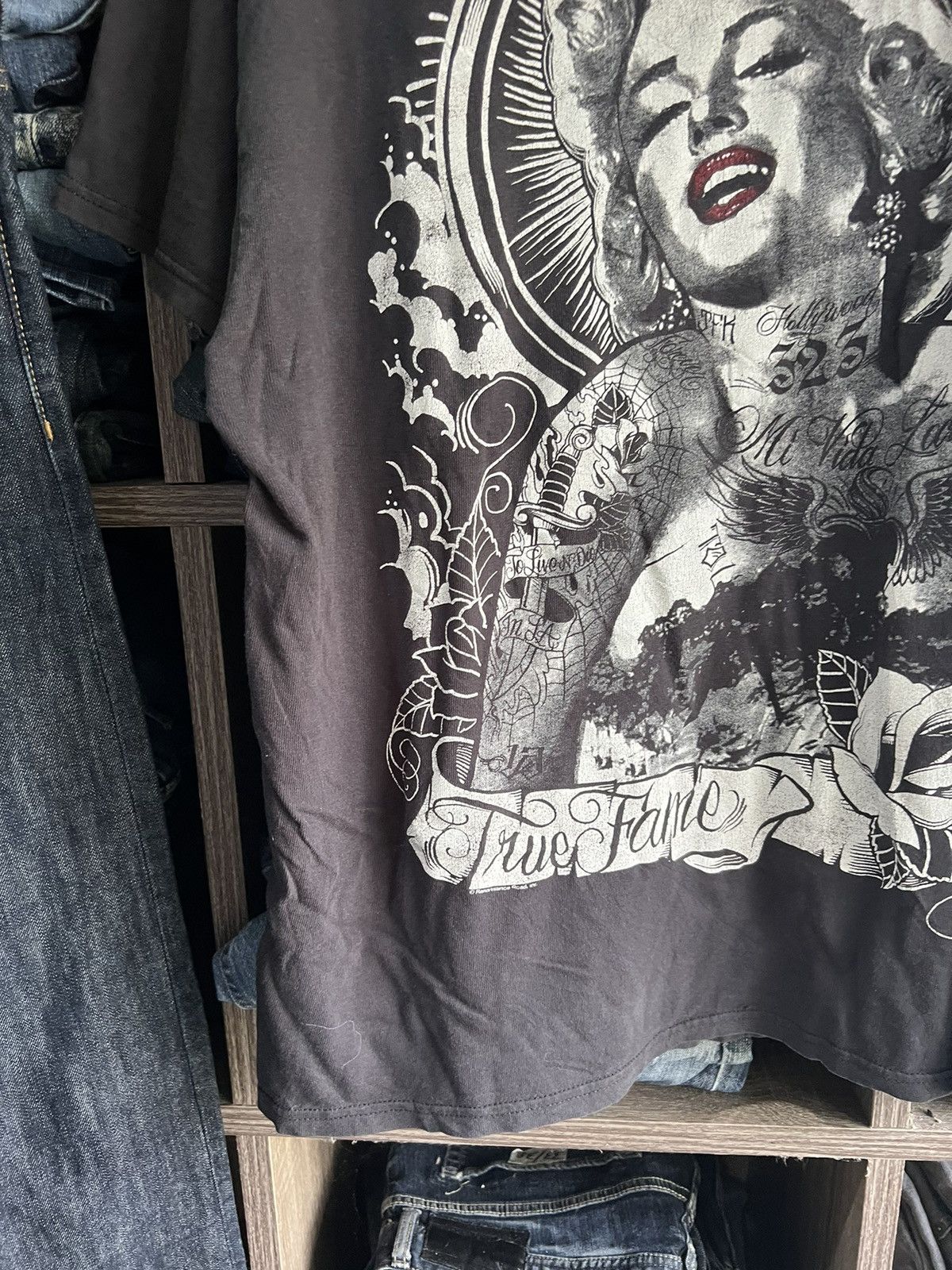 Vintage 🔥Vintage Marilyn Monroe True Fame Tees Size US XL / EU 56 / 4 - 5 Thumbnail
