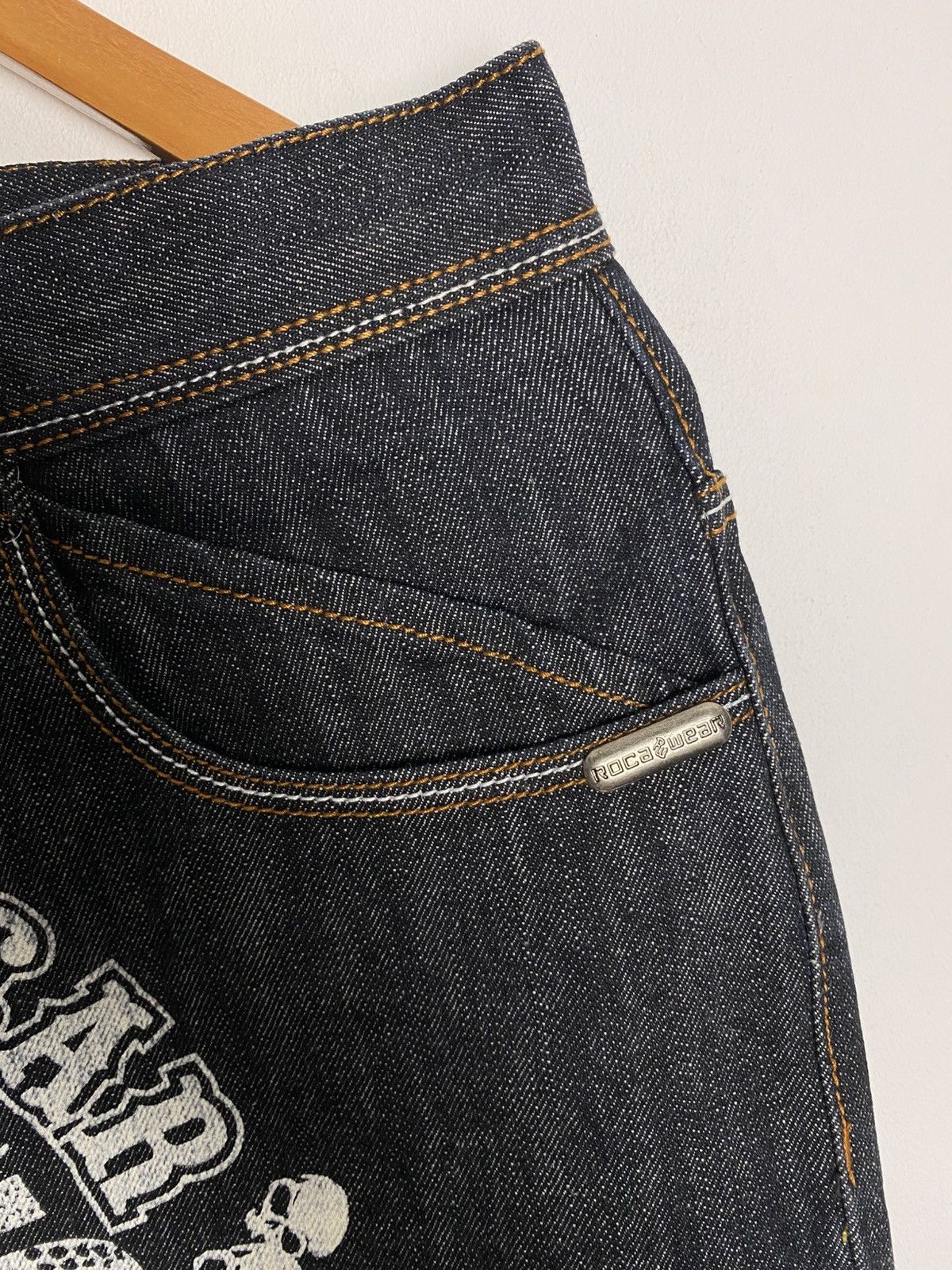 Rocawear Vintage Rocawear Big Logo Jeans Size US 32 / EU 48 - 5 Thumbnail