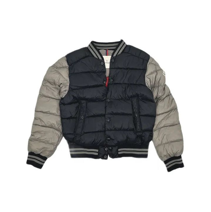 Moncler Moncler Men's Quilted Patchwork Down Bomber Jacket Size US L / EU 52-54 / 3 - 1 Thumbnail