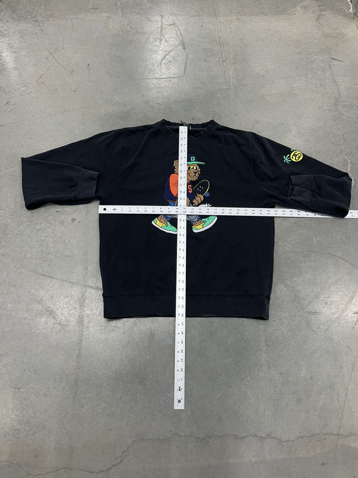 Stussy Stussy bear crewneck Size US L / EU 52-54 / 3 - 5 Thumbnail