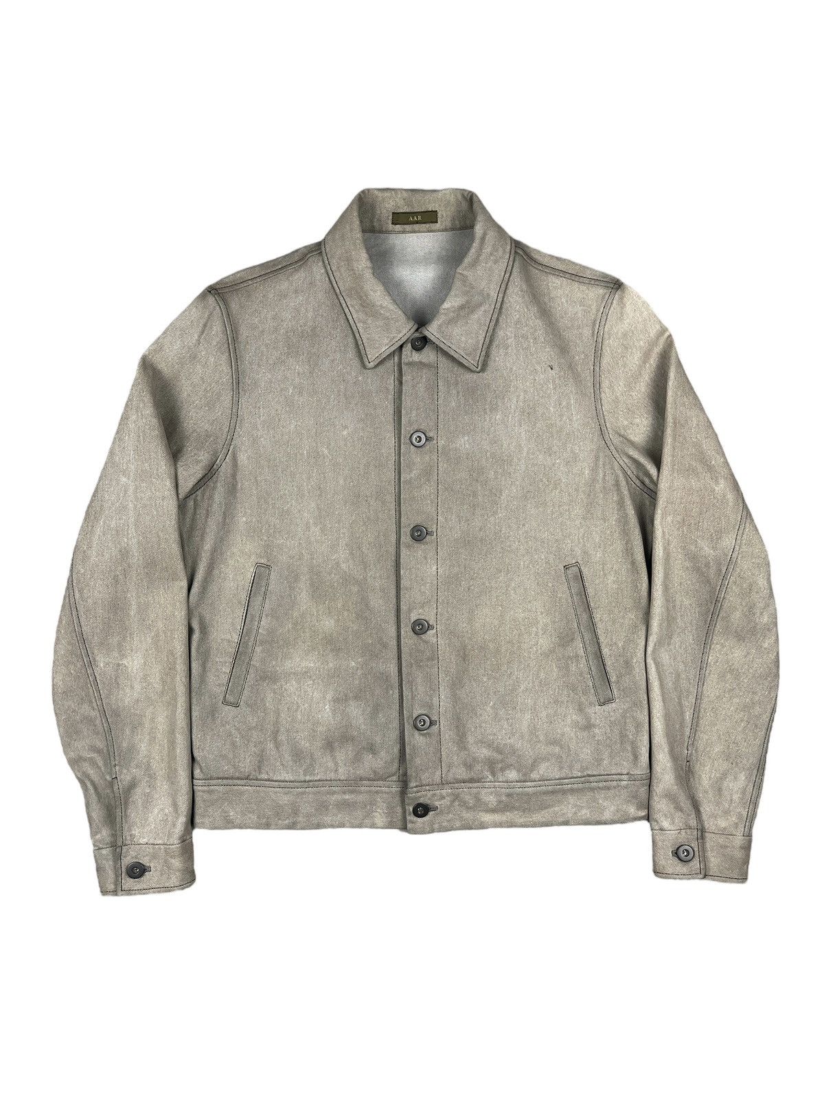 Yohji Yamamoto 1990 Yohji Yamamoto ‘Against All Risk” Denim Jacket Size US M / EU 48-50 / 2 - 2 Thumbnail