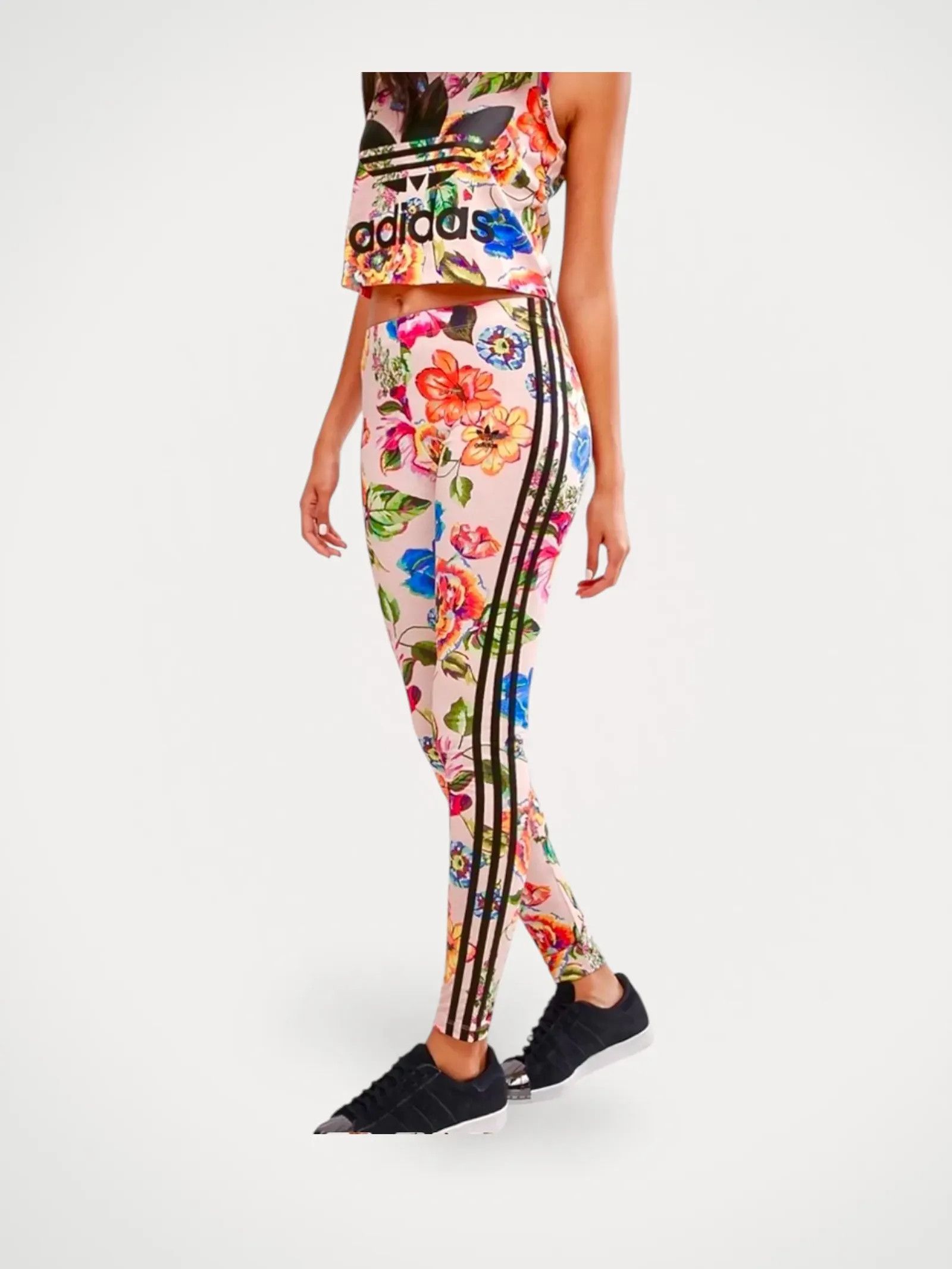Adidas Adidas x Farm Rio Farm Rio FLORALITA leggings Sweatpants Size 26" / US 2 / IT 38 - 1 Thumbnail