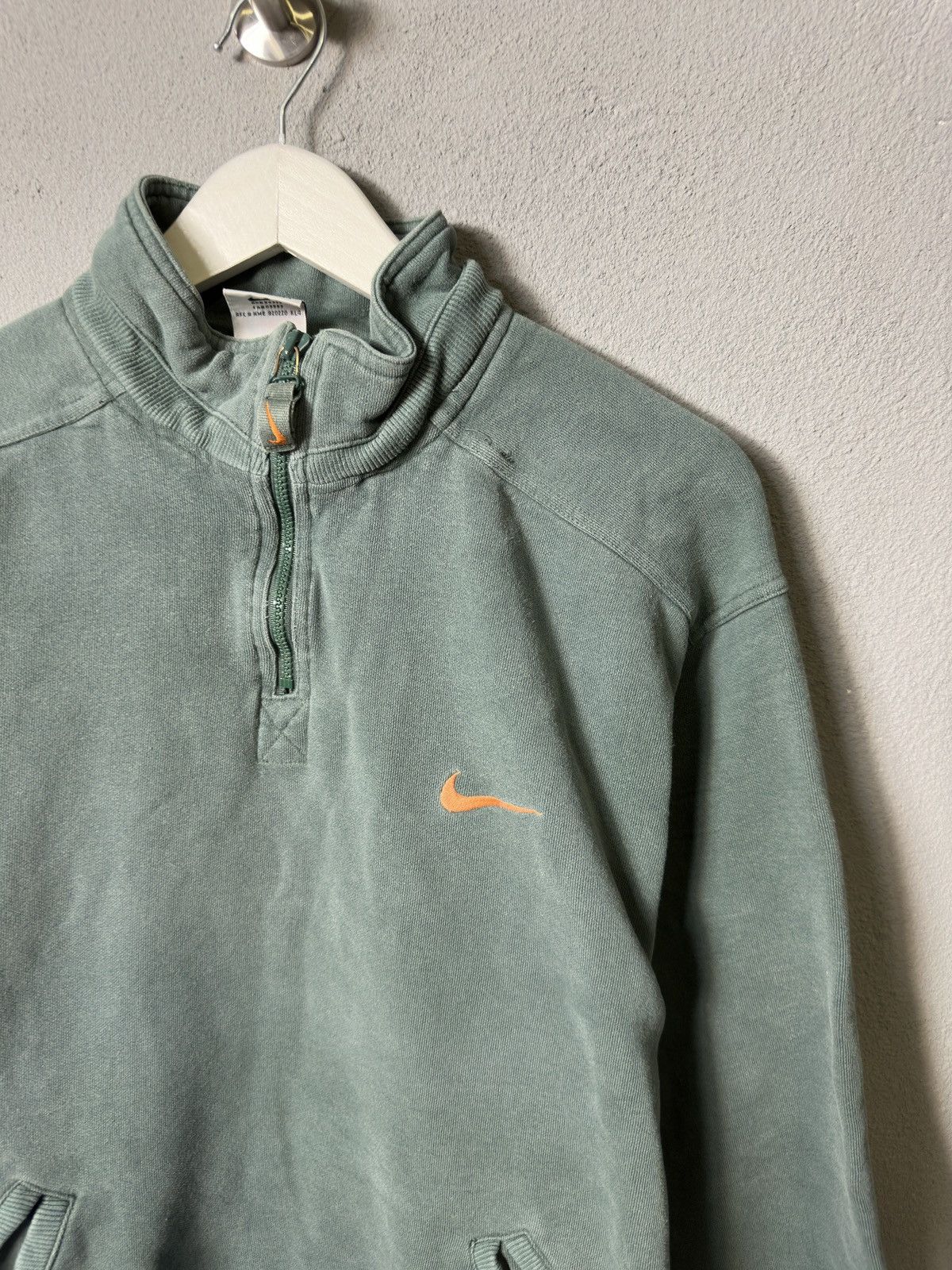 Nike Nike Vintage 90s1/4 Zip Jumper Sweatshirt Small and Big Logo Size US M / EU 48-50 / 2 - 5 Thumbnail
