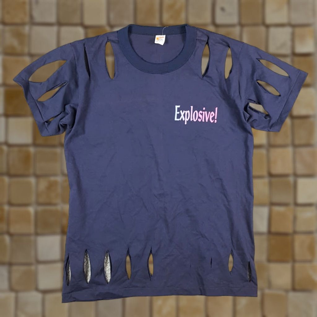 Thrasher VINTAGE Faded Women's T-Shirt Short Sleeve 90s Grunge Rock Casual Large Blue Size L / US 10 / IT 46 - 1 Thumbnail