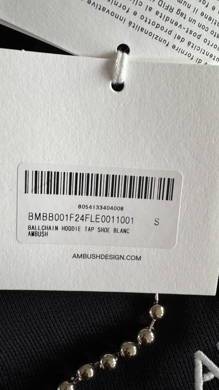 Ambush Design Ambush hoodie new with tags S black oversize Size US S / EU 44-46 / 1 - 10 Thumbnail