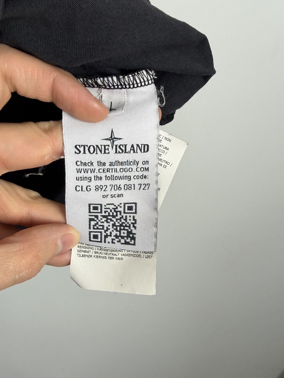 Stone Island Stone Island Longsleeve 100% Cotton Size US L / EU 52-54 / 3 - 8 Thumbnail