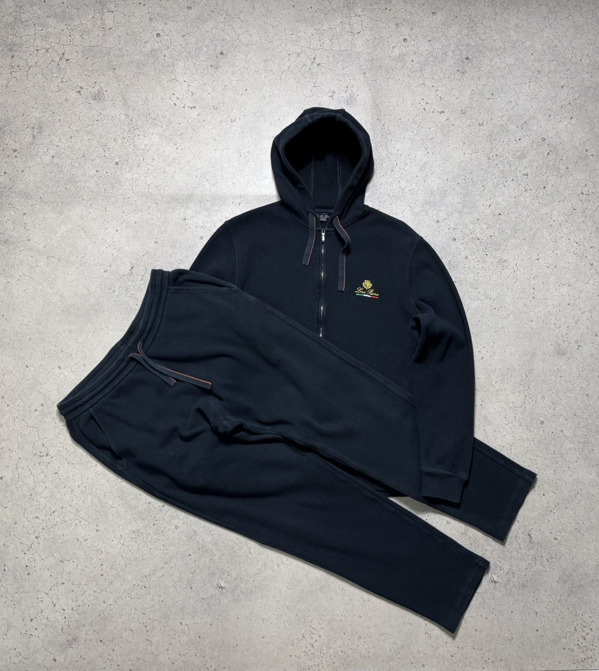 Loro Piana Loro Piana Track Suit Zip Hoodie & Pants Size M-L Size US M / EU 48-50 / 2 - 5 Thumbnail