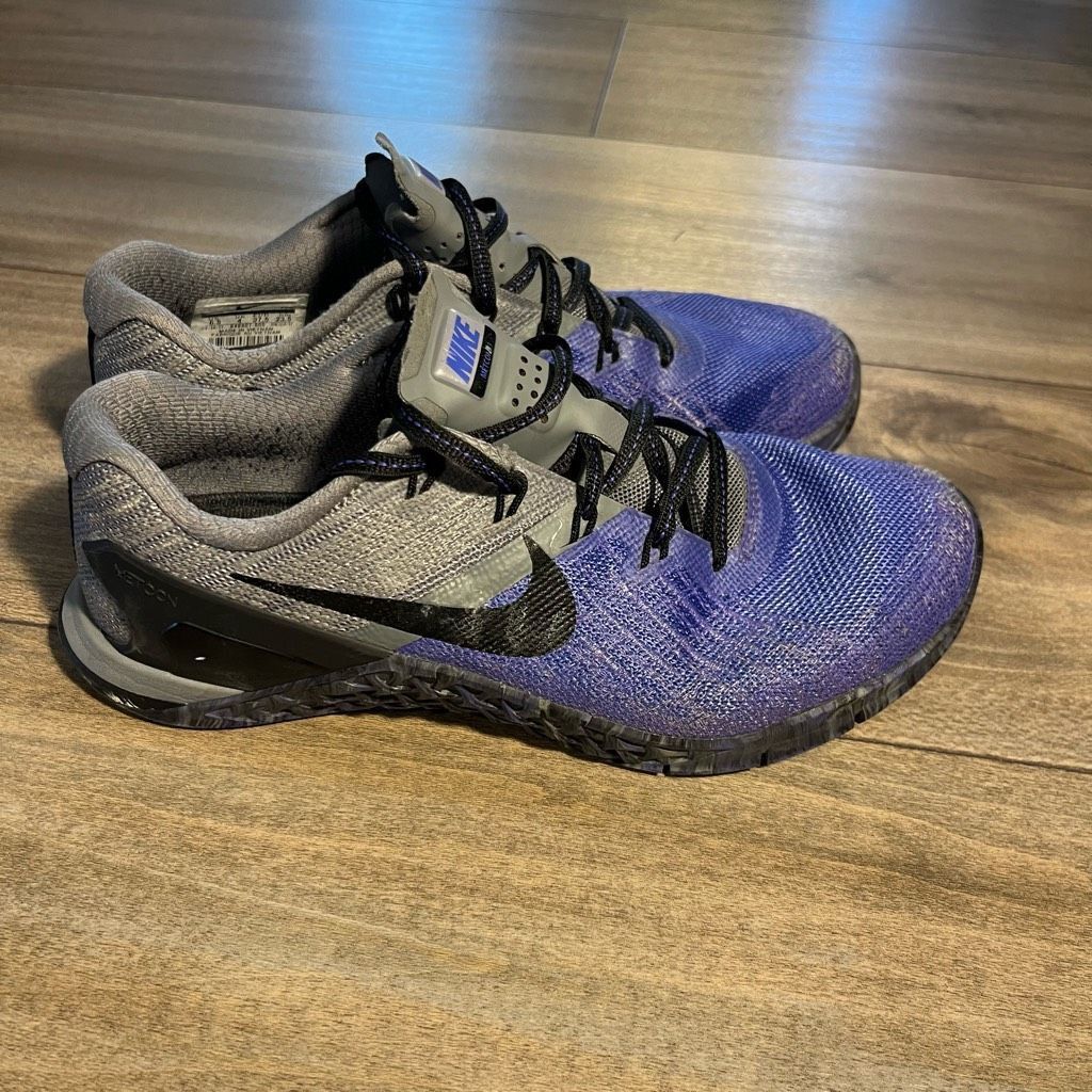 Nike Nike Metcon 3 Purple Athletic Workout Shoes Women 6.5 Size US 6.5 / IT 36.5 - 3 Thumbnail