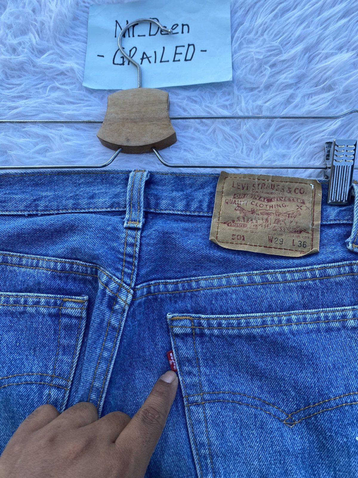 Levi's Rare Vintage Levi’s 501 Paints Splatter Denim Jeans Size US 28 / EU 44 - 23 Thumbnail