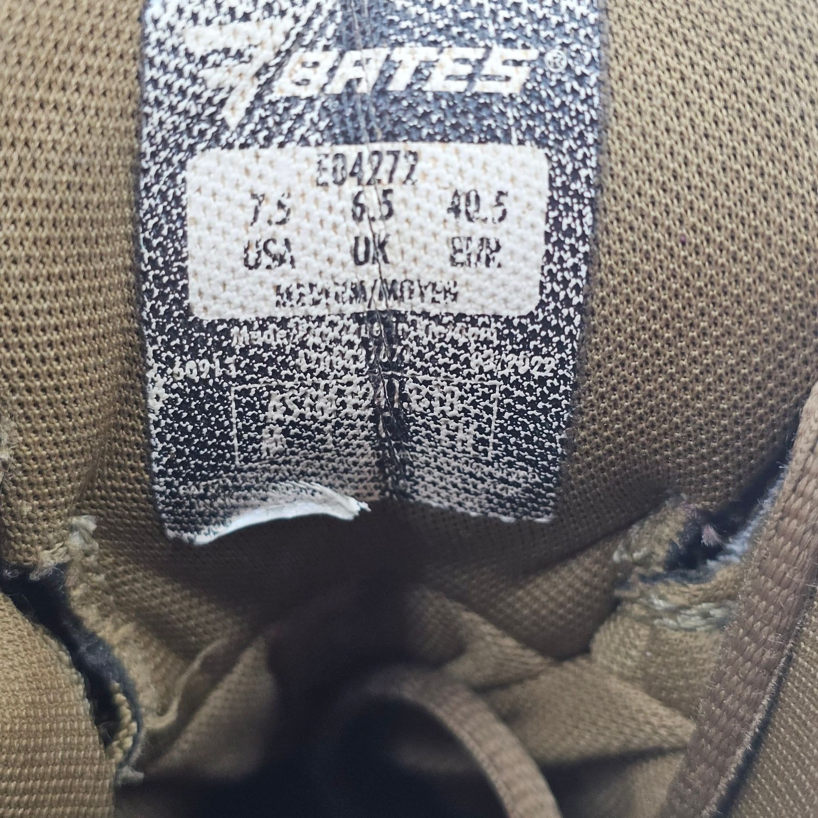 Other BATES GX-8 Waterproof Composite Toe Coyote Boot E04272 7.5 Size US 7.5 / EU 40-41 - 7 Thumbnail