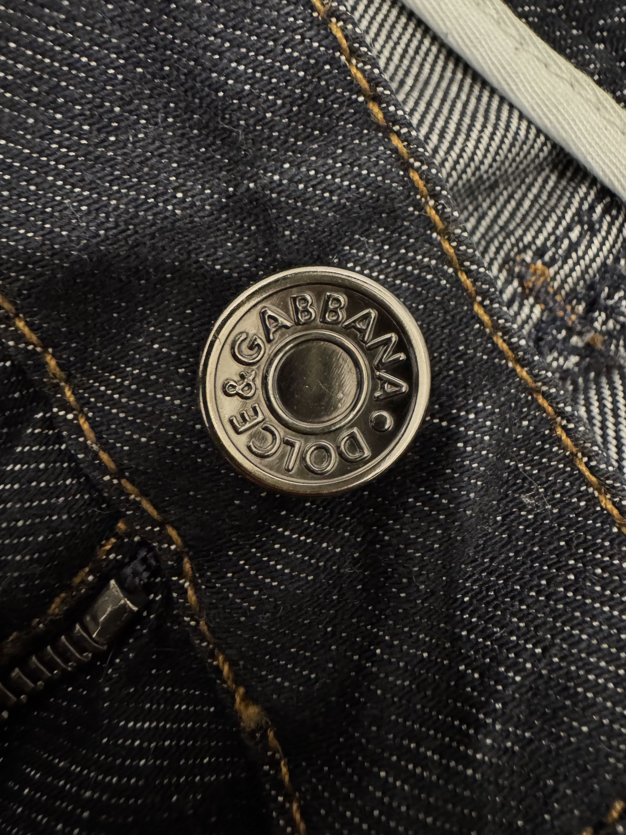 Dolce & Gabbana Dolce & Gabbana Dark Wash Jeans - Italian Denim Size 28" / US 6 / IT 42 - 7 Thumbnail