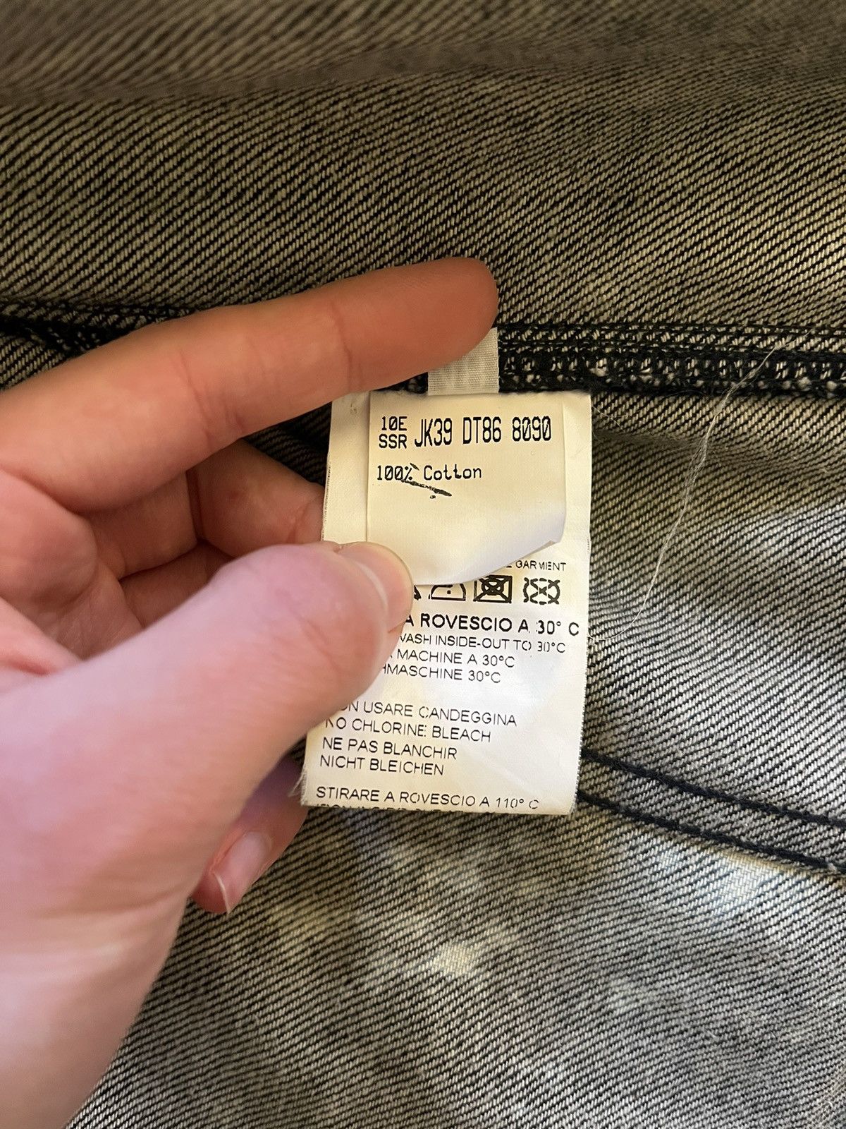 Raf Simons × Sterling Ruby ss10 Raf Simons Sterling Ruby Denim Jacket Size US M / EU 48-50 / 2 - 12 Thumbnail