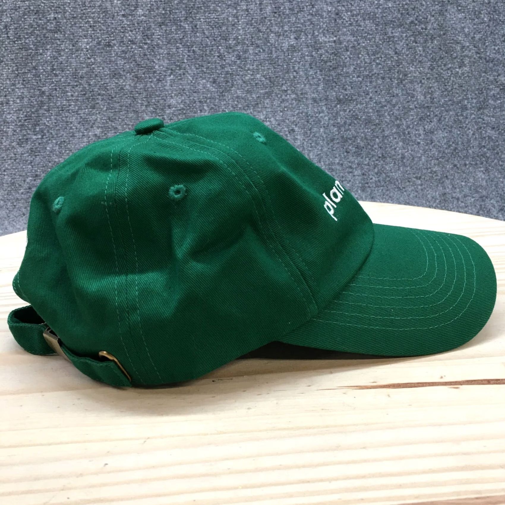 Vintage Weld MFG Plant People Baseball Cap Mens Green One Size Curve Bill Organic Cotton Size ONE SIZE - 5 Thumbnail