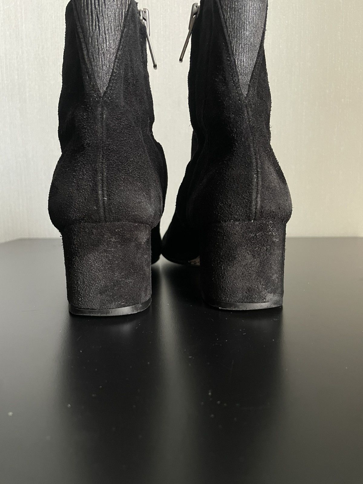 Acne Studios Archive Acne Studios Cyber Ankle Square Toe Boots Suede Hype Size US 8 / IT 38 - 5 Thumbnail