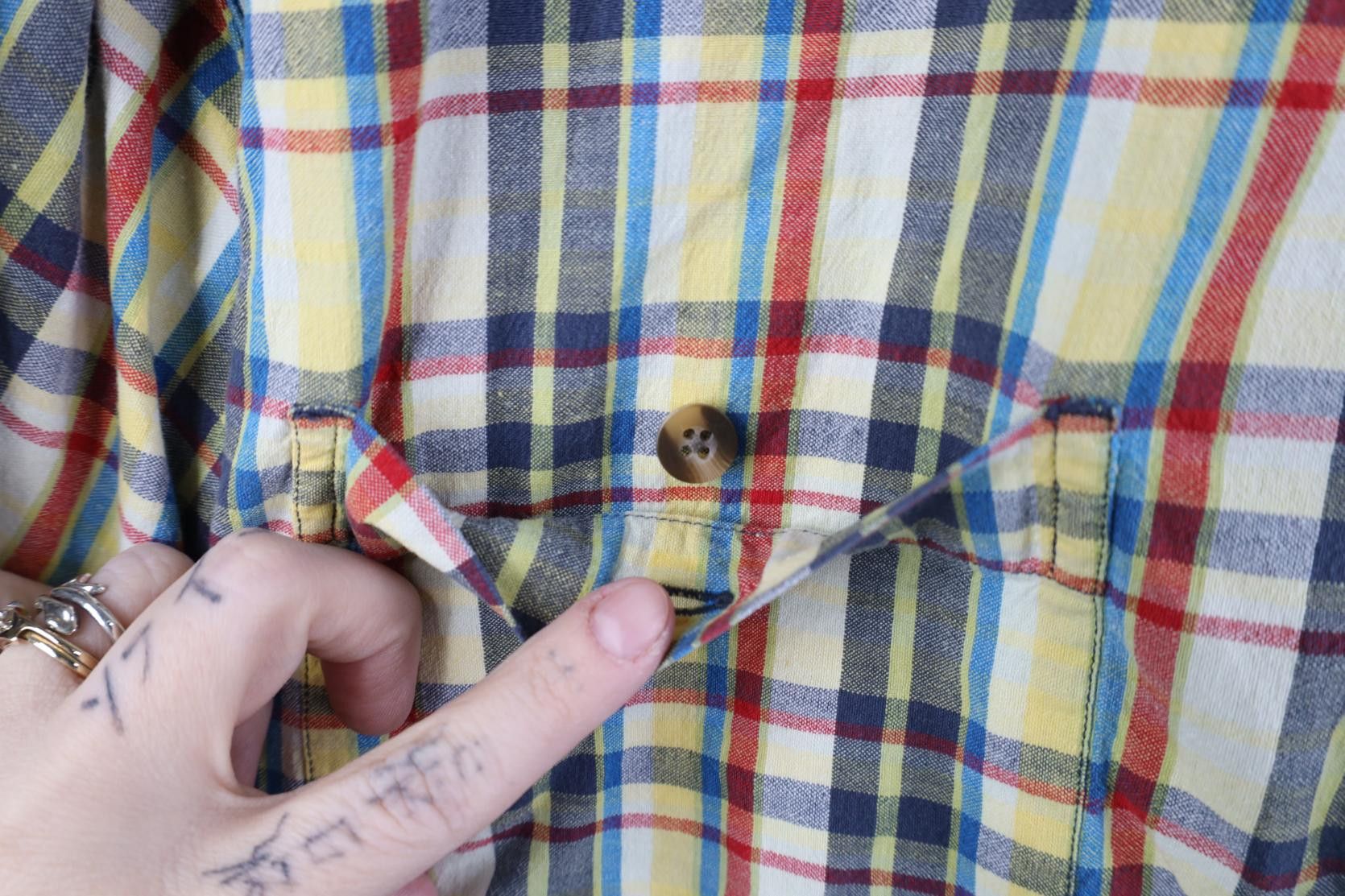 Eddie Bauer Vintage 90s Eddie Bauer Madras Flannel Collared Button Shirt Size US XXL / EU 58 / 5 - 4 Thumbnail