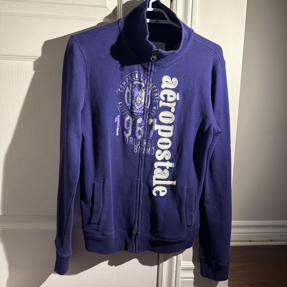 Aeropostale Aeropostale Zip-Up Sweater Size US L / EU 52-54 / 3 - 1 Thumbnail