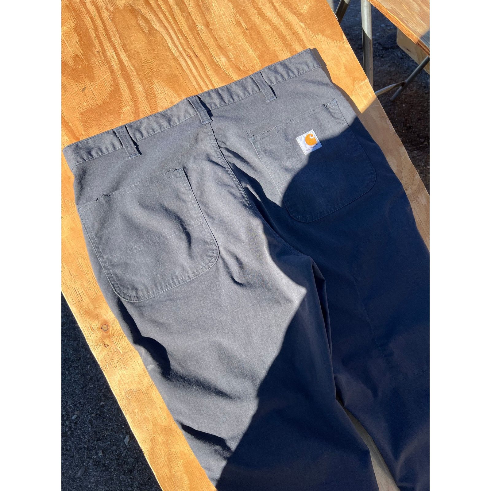 Carhartt Carhartt Relaxed Fit Canvas Gray Men 34x30 Work Pants Y2K Size US 34 / EU 50 - 10 Thumbnail
