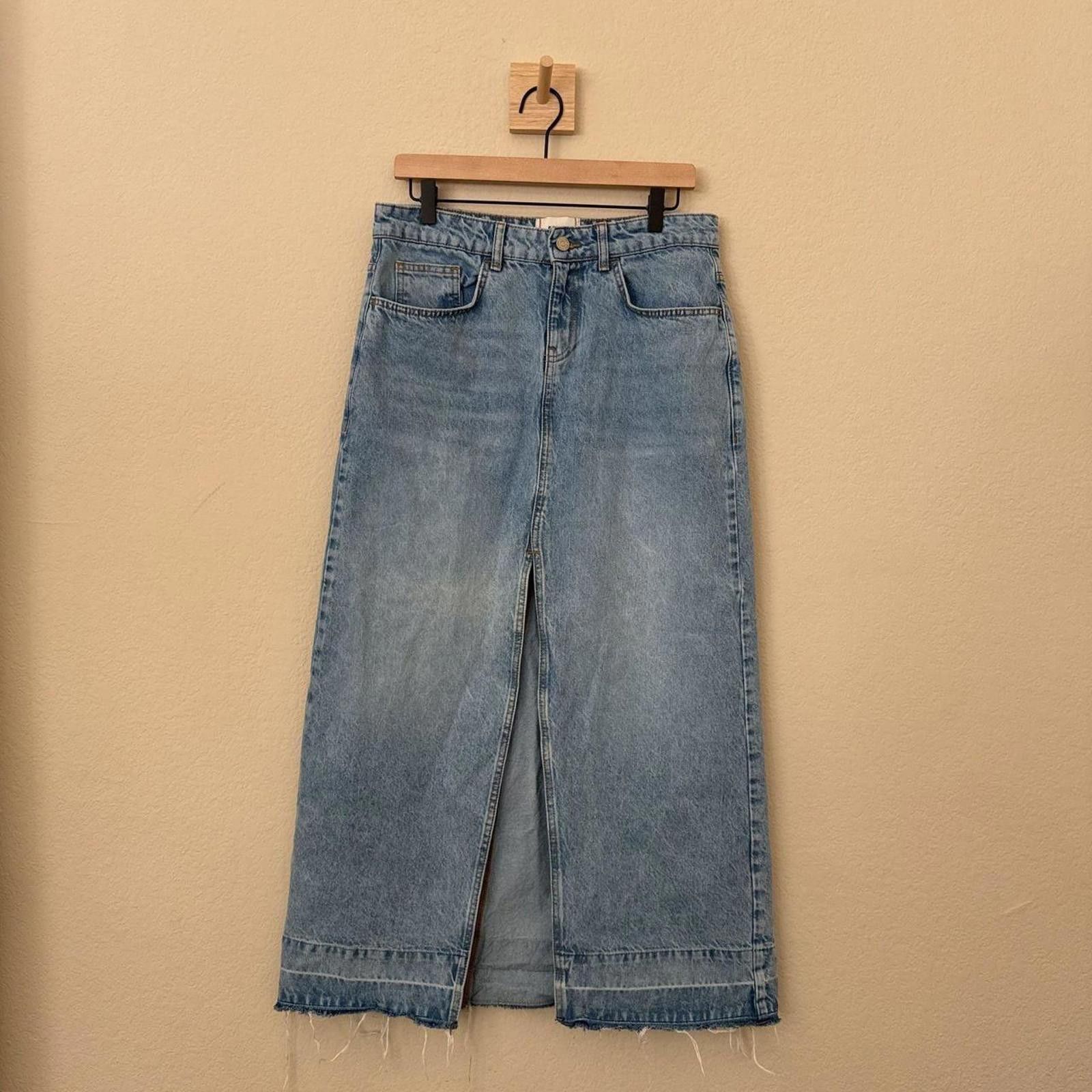 Bdg BDG Urban Outfitters Mandi Denim Maxi Skirt Women’s M Size 32" / US 10 / IT 46 - 1 Thumbnail