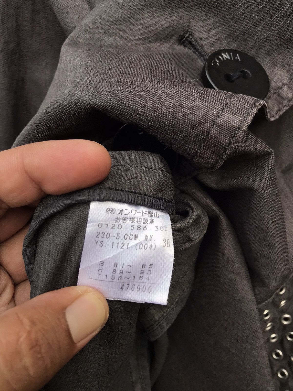 Sonia Rykiel Sonia Rykiel Double Breasted Gothic Fashion Long Coat Size M / US 6-8 / IT 42-44 - 9 Thumbnail