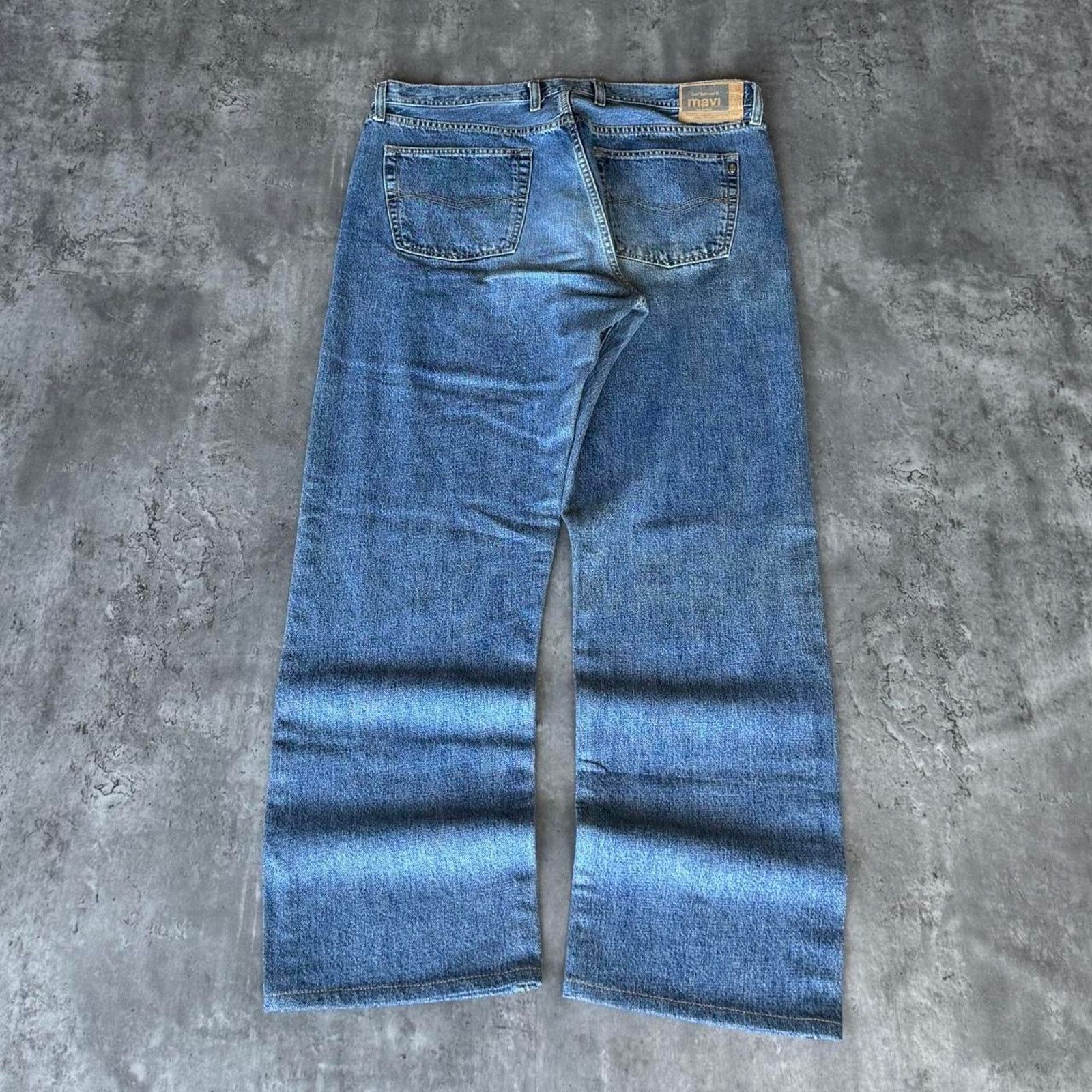 JNCO × Mavi × Vintage Crazy Vintage Y2K Mavi Baggy Skater Streetwear Denim Jeans Size US 37 - 1 Thumbnail