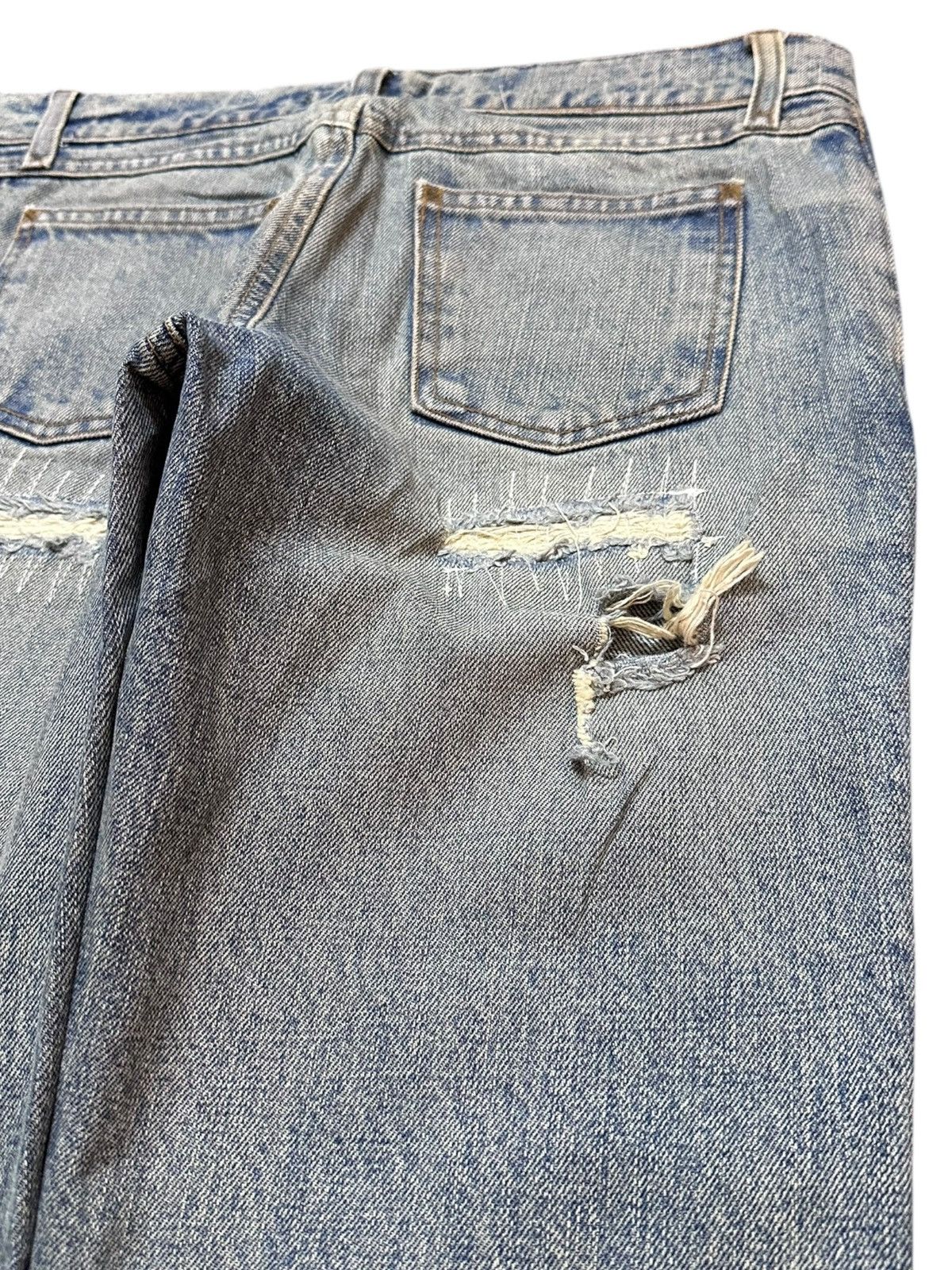 Dolce & Gabbana Vintage Dolce&Gabbana For Lefty People Distressed Denim Size US 30 / EU 46 - 7 Thumbnail
