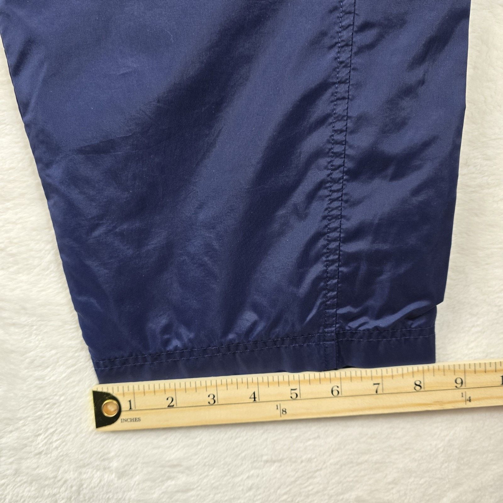 Adidas Vintage Y2K Adidas Track Pants Mens Large Blue Windbreaker Size US 36 / EU 52 - 12 Thumbnail