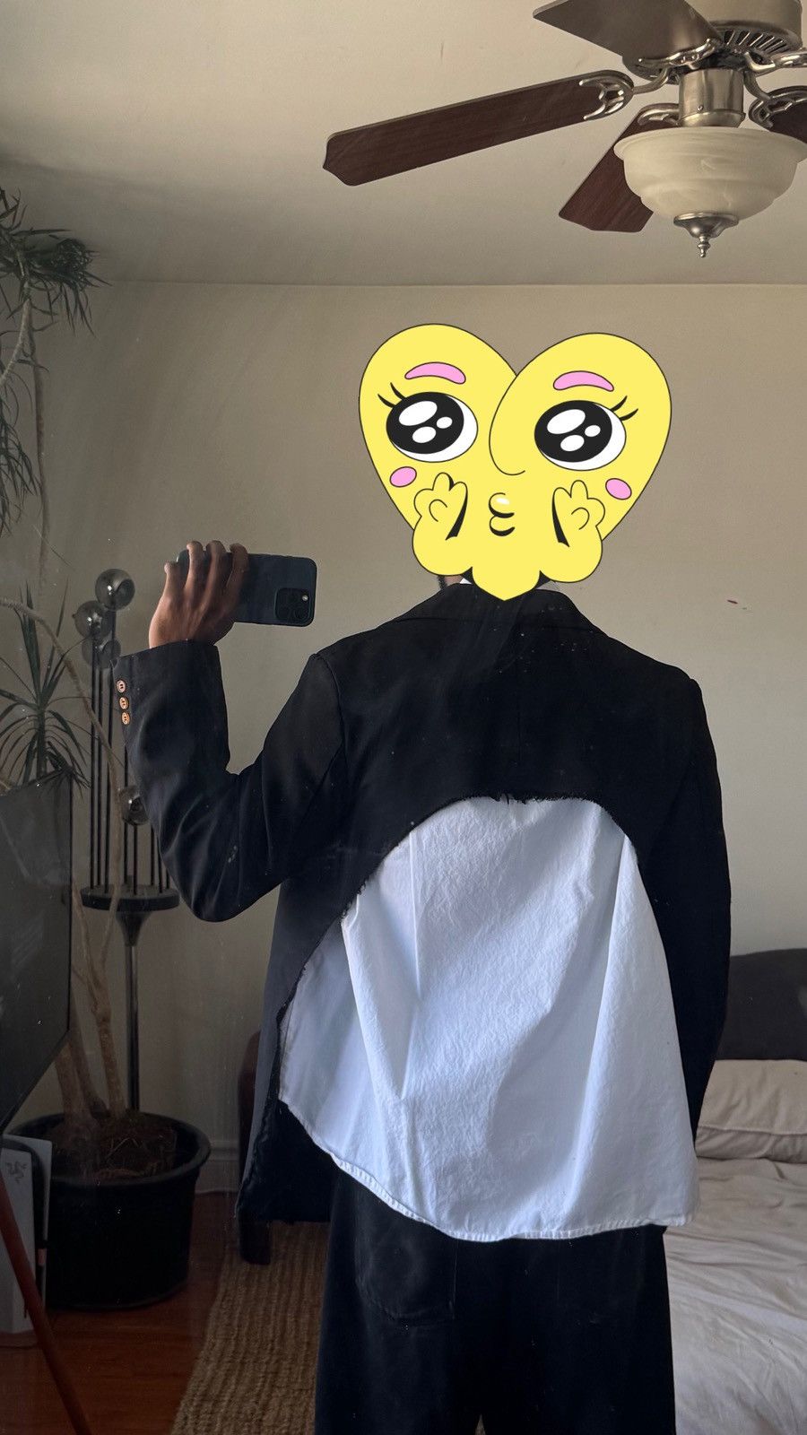 Comme des Garcons Homme Plus Comme Des Garcon Homme Plus Backless Blazer Size 38S - 4 Thumbnail