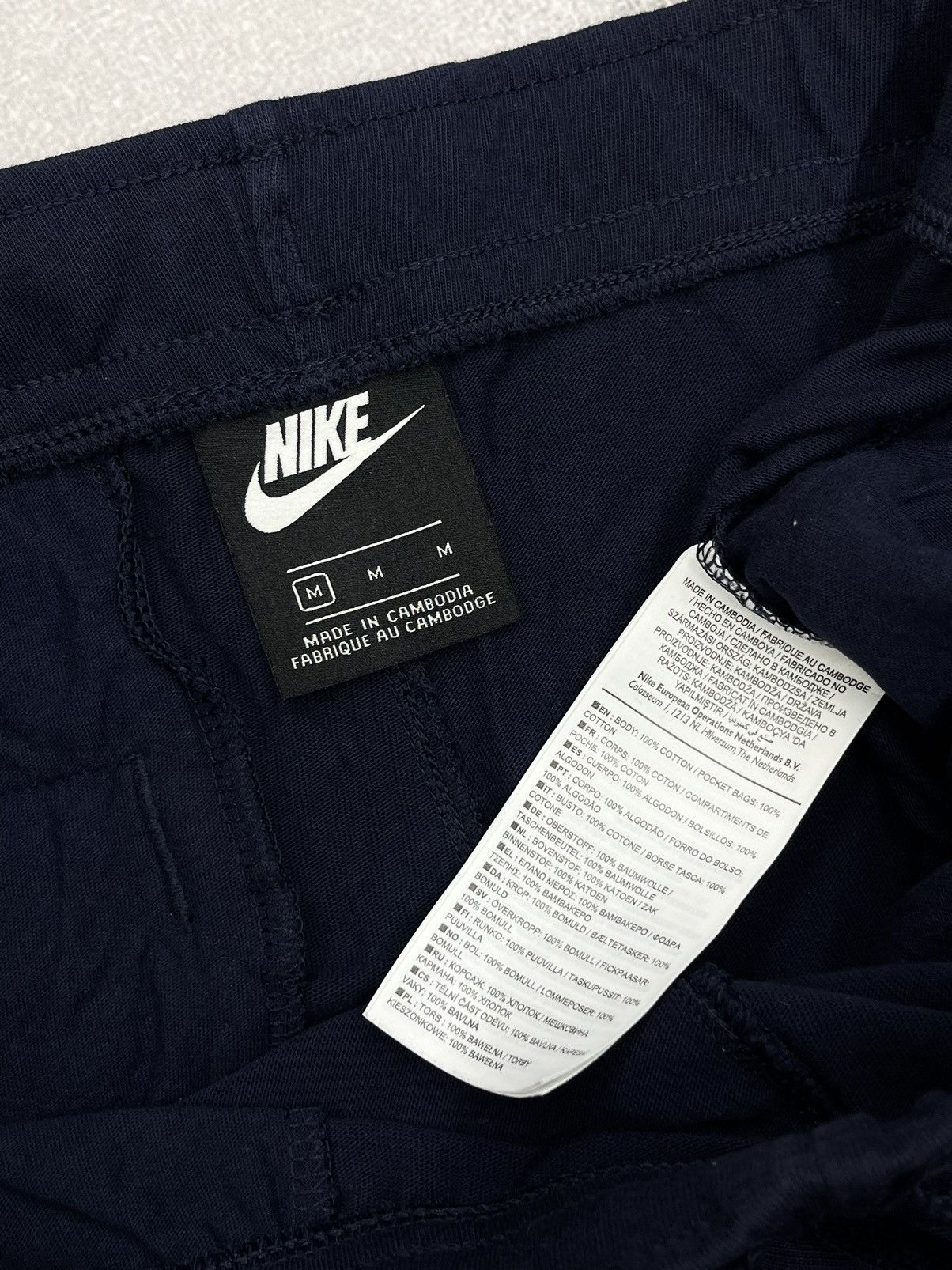 Nike Mens Nike Basic Navy Shorts Drill Y2K ACG TN Size US 32 / EU 48 - 6 Thumbnail