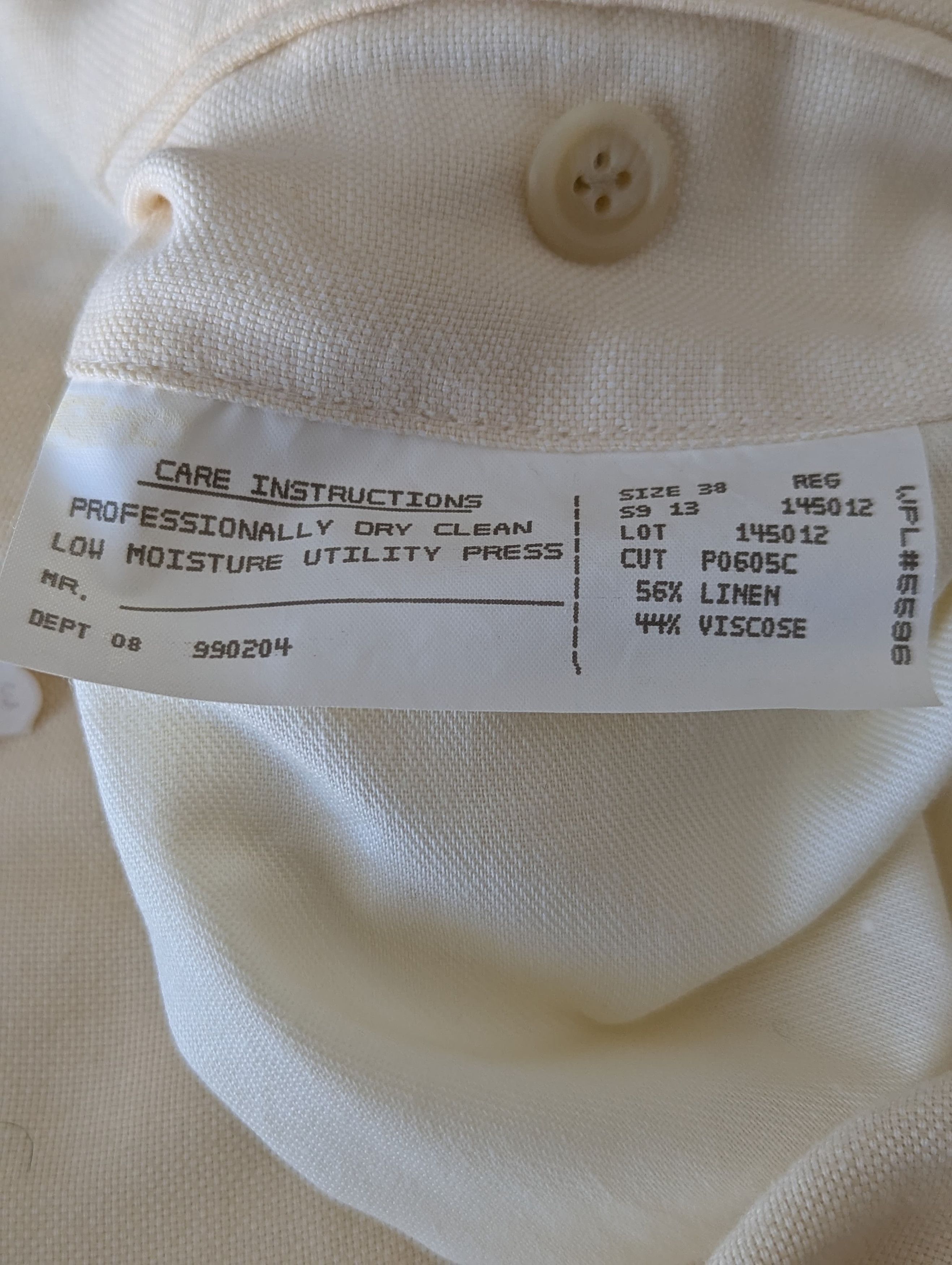 Polo Ralph Lauren Fine Silk pants Size US 38 / EU 54 - 5 Thumbnail