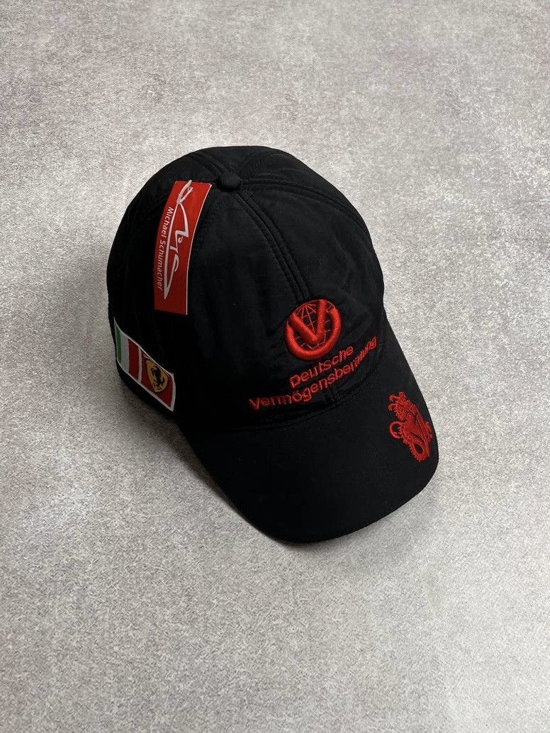 Ferrari × Vintage Vintage 90's NWT Ferarri Trapper Hat Y2K Os Size ONE SIZE - 1 Thumbnail