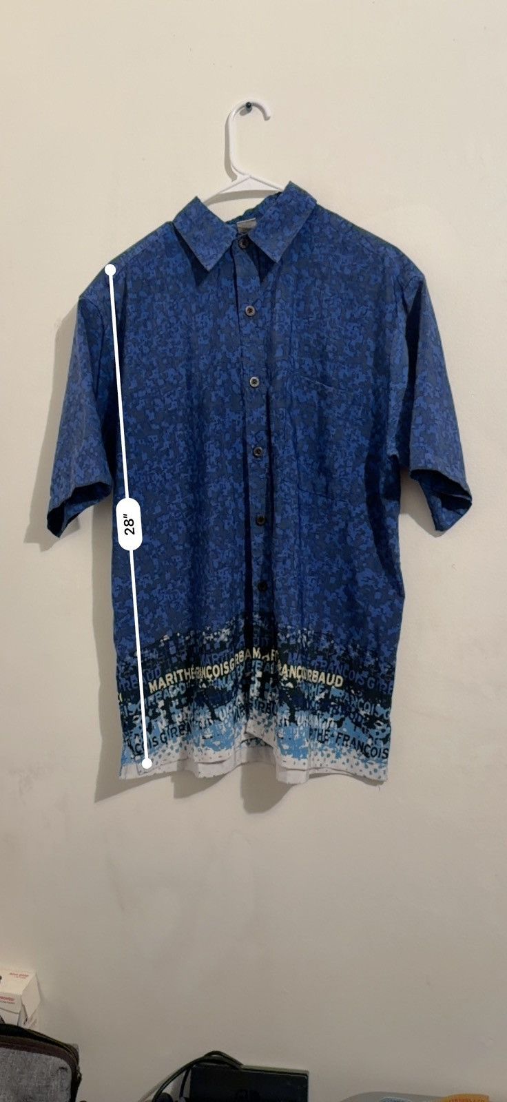 Marithe + Francois Girbaud Girbaud Marithe Francois Short Sleeve Button-Up Shirt Size US M / EU 48-50 / 2 - 4 Thumbnail