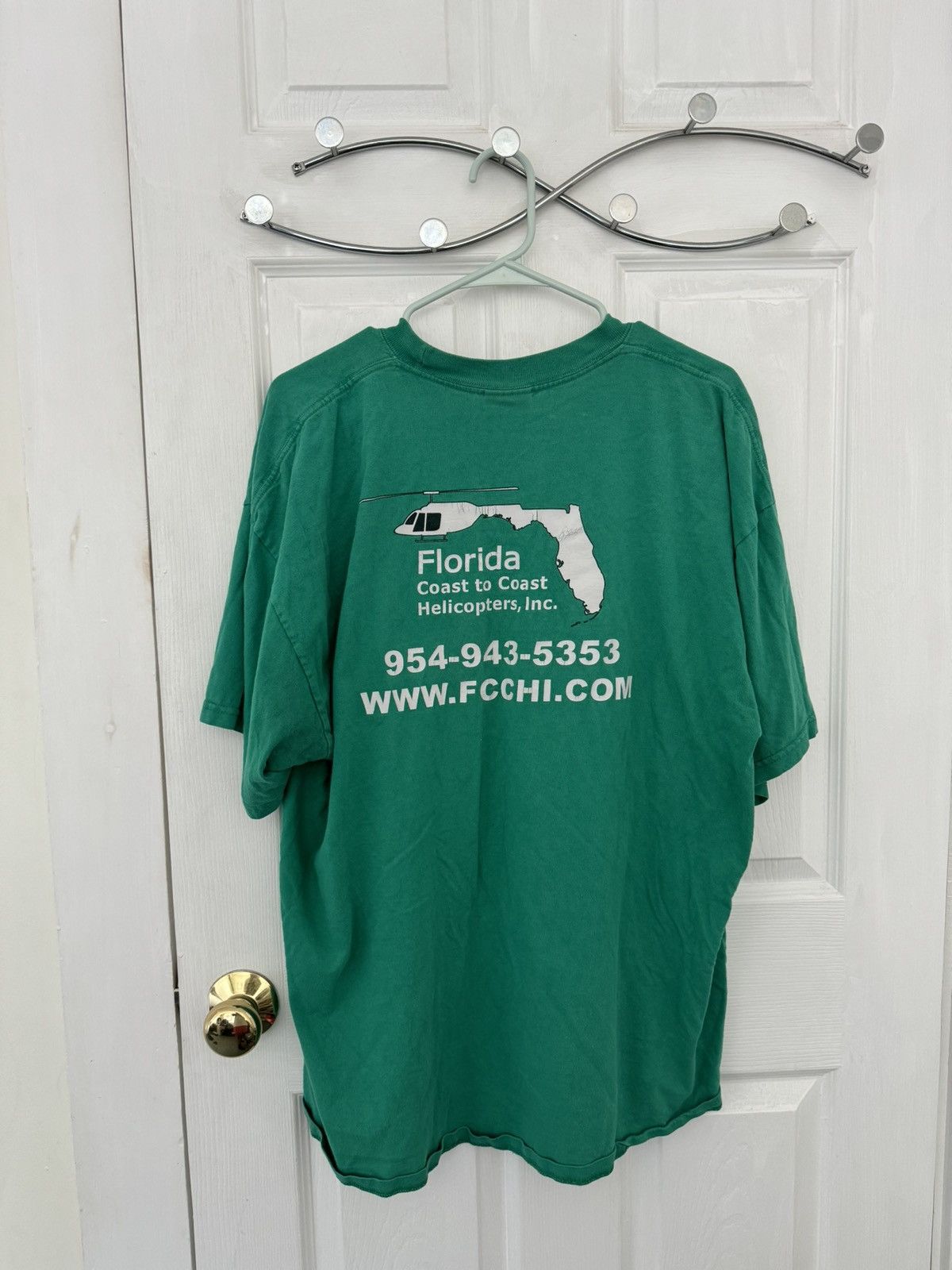Vintage Vintage Helicopter Tee Size US XL / EU 56 / 4 - 3 Thumbnail
