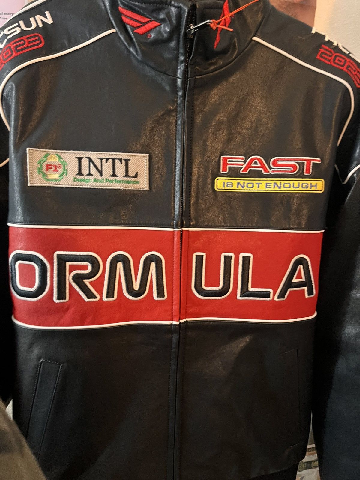 Formula 1 Formula 1 Leather Jacket “Pole Position” Size US S / EU 44-46 / 1 - 1 Thumbnail