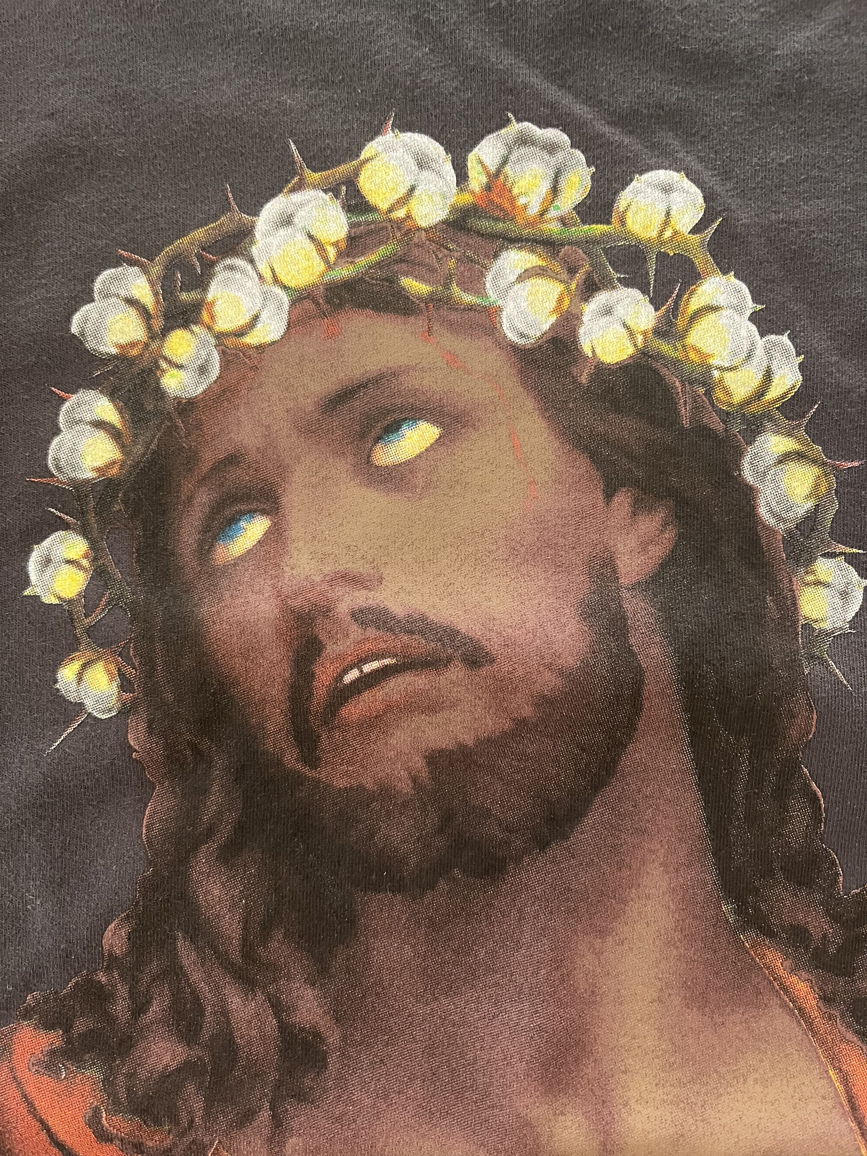 DENIM TEARS Black Jesus t-Shirt Size XL from Denim Tears Size US XL / EU 56 / 4 - 7 Thumbnail