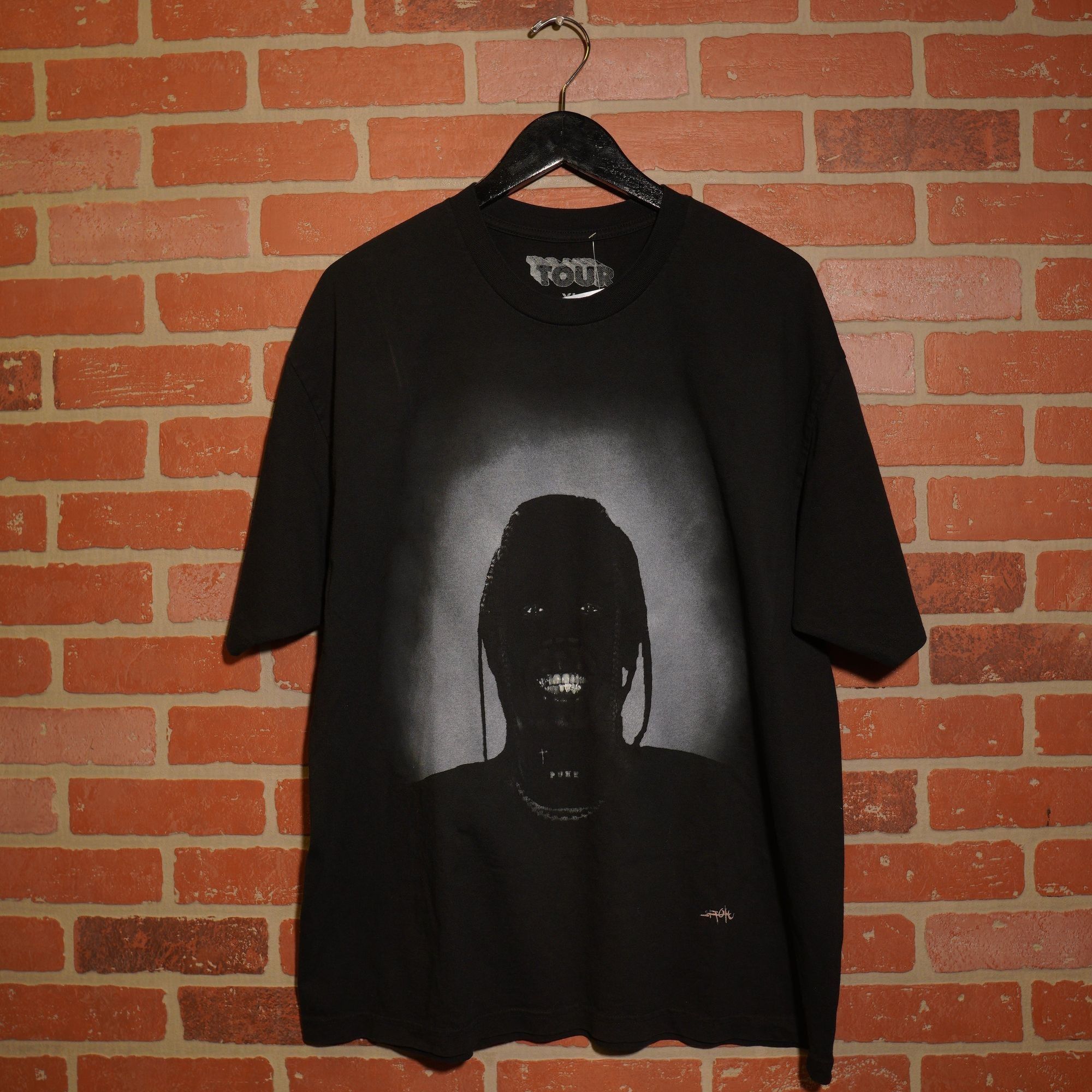 Travis Scott free the rage tee Lサイズ Travis Scott Free The Rage II Tee Black Men's - SS24 - US