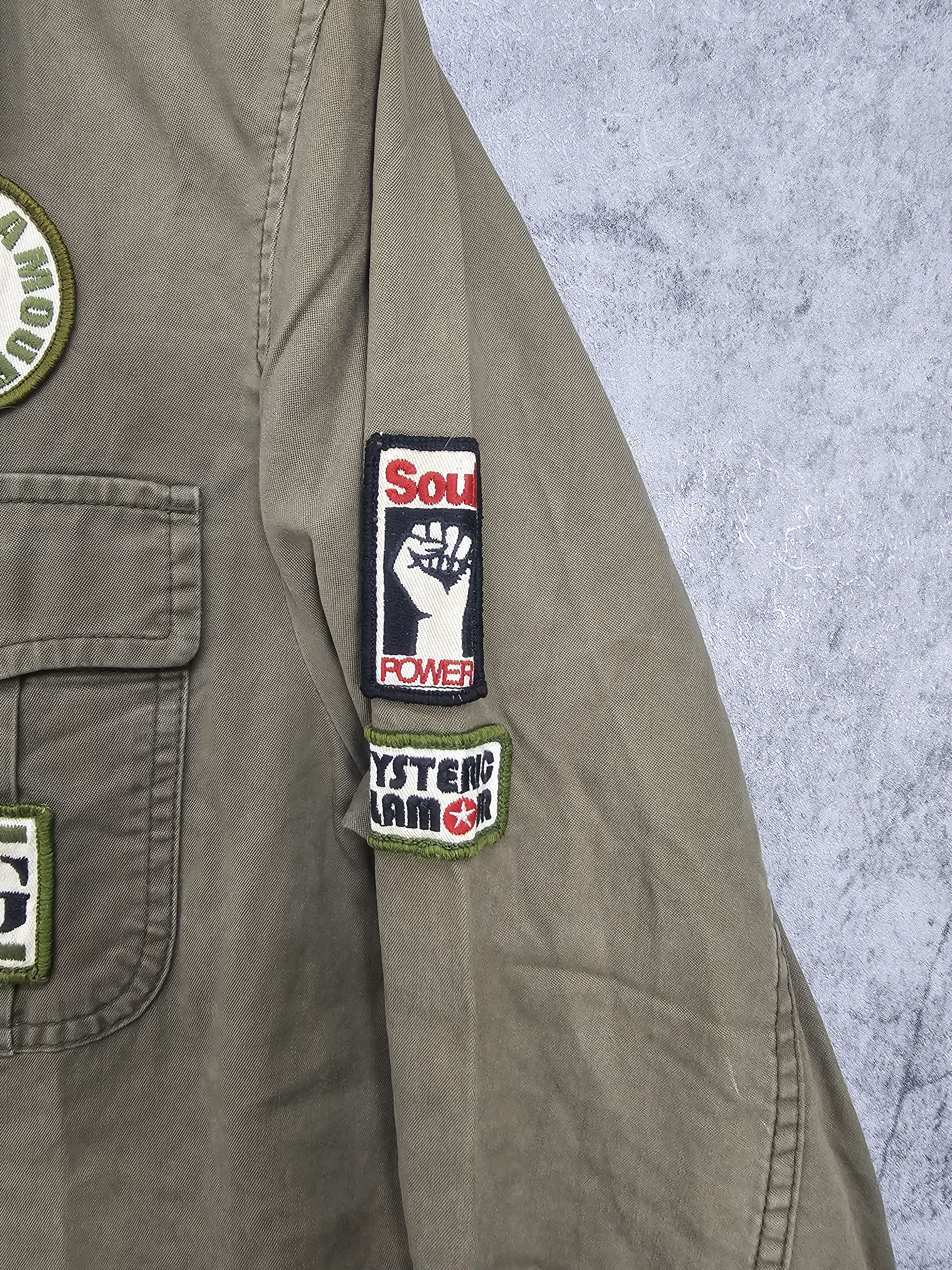 Hysteric Glamour Vintage HYSTERIC GLANOUR Military Patchers Jacket J0009 Size US S / EU 44-46 / 1 - 3 Thumbnail