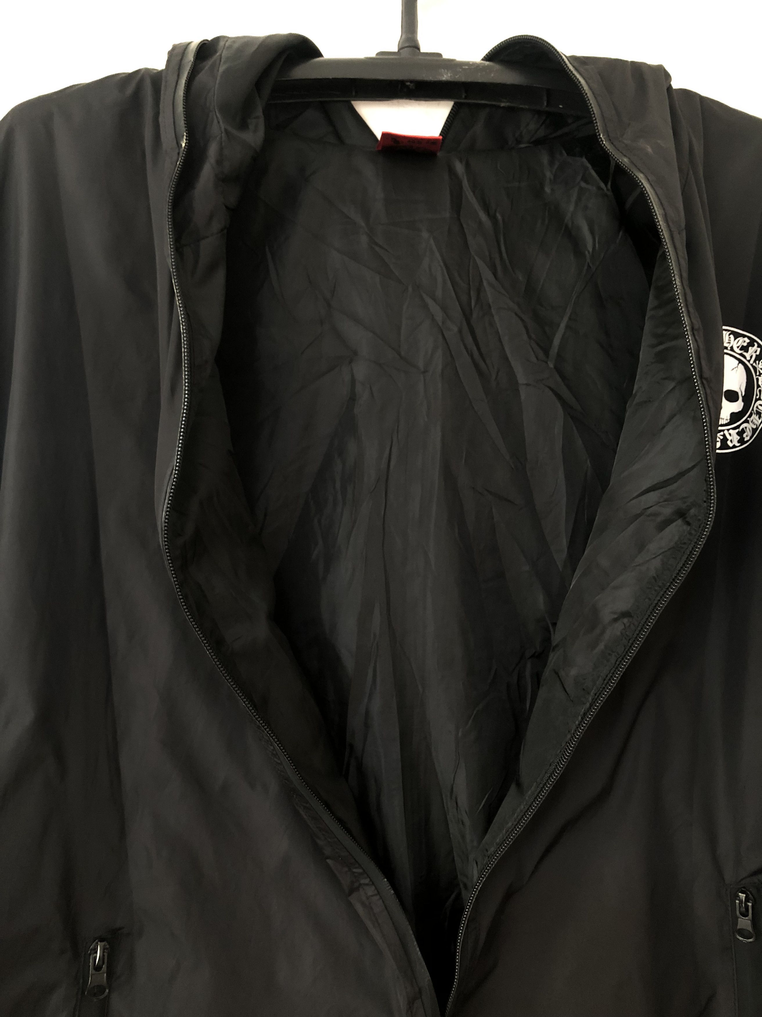 ByTheR BYTHER Skull Logo Printed Mens Jacket Windshield Hoodie Size US L / EU 52-54 / 3 - 15 Thumbnail