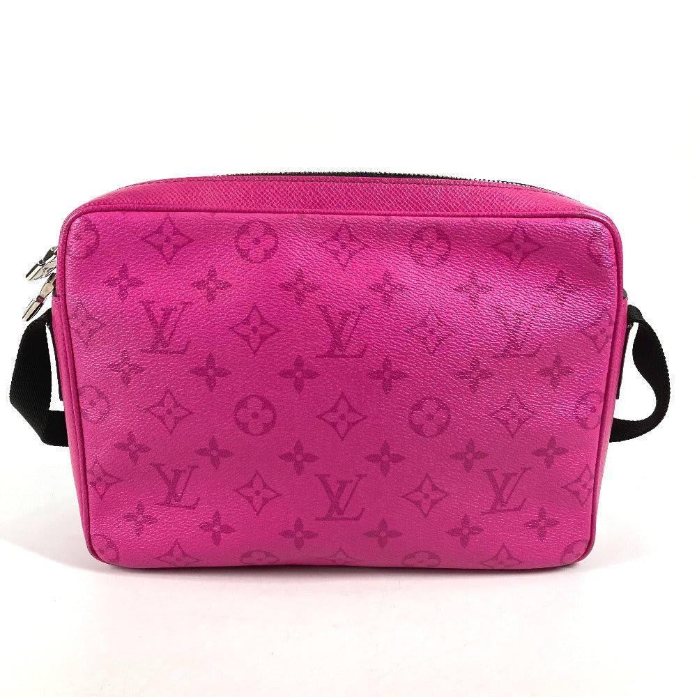Louis Vuitton M30765 Tigers Llama Outdoor Messenger Shoulder Bag Bum Monogram Canvas Women Pink