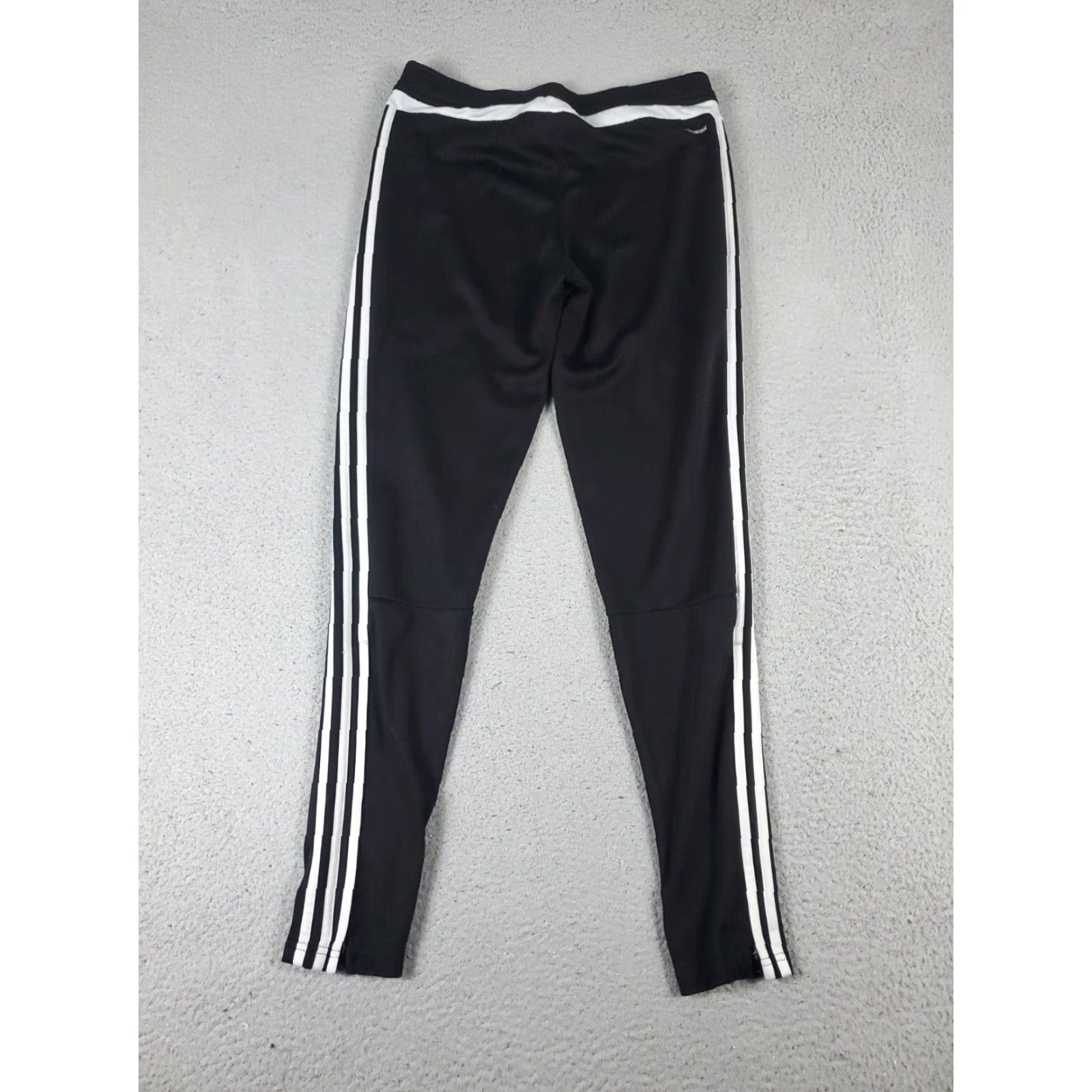 Adidas ADIDAS Jogger Pants Womens Small Black Solid Activewear Athleisure Size 28" / US 6 / IT 42 - 6 Thumbnail