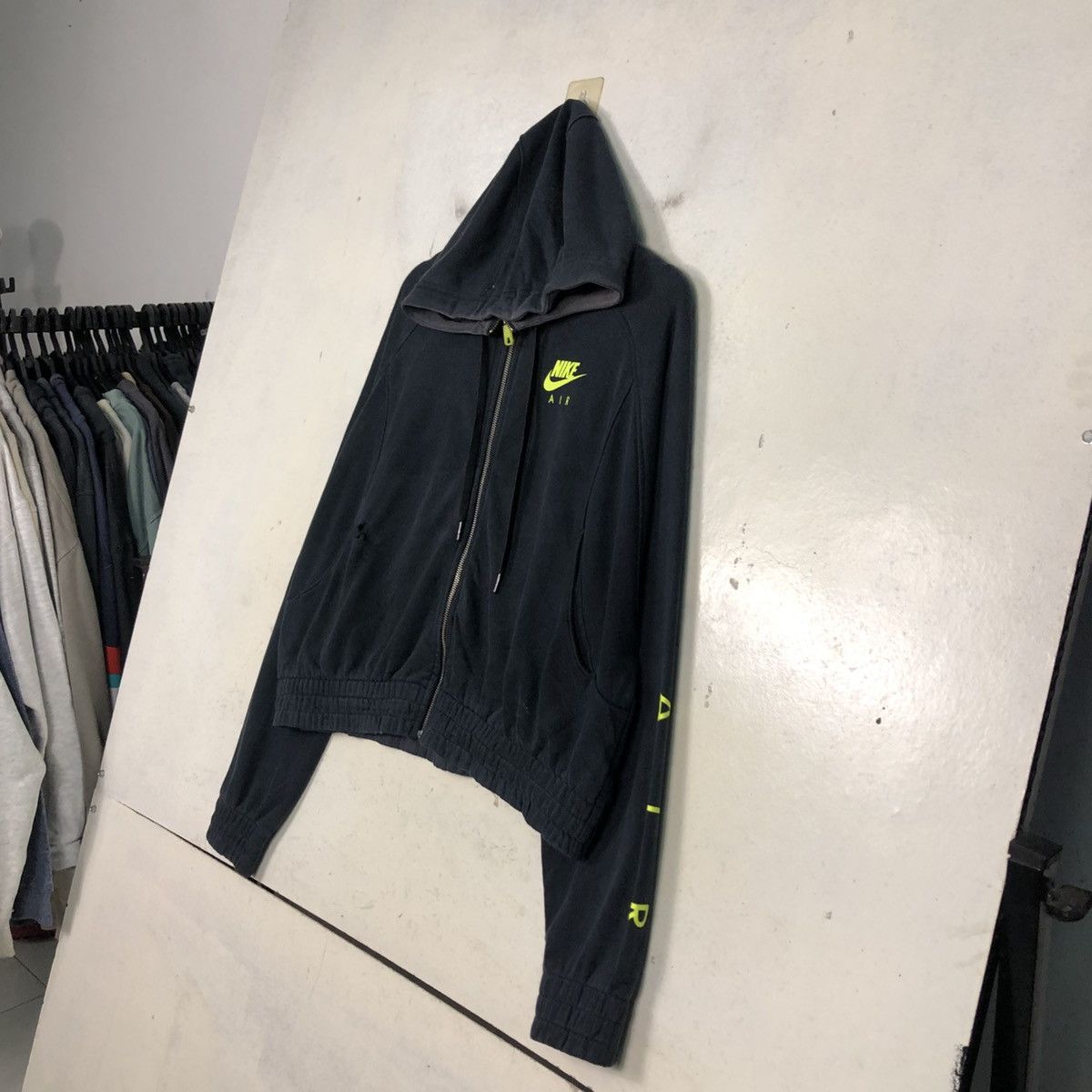 Nike 📌Zipper Jacket Hoodie Nike Big Logo Size US XL / EU 56 / 4 - 4 Thumbnail